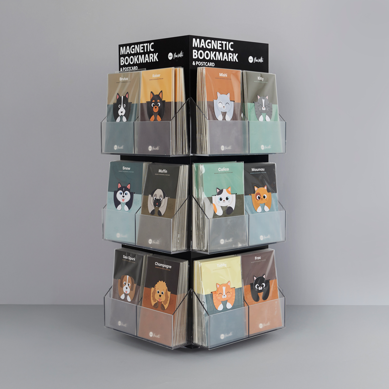 Macnettic display (288 PCS.) leer (24X12 PCS.)