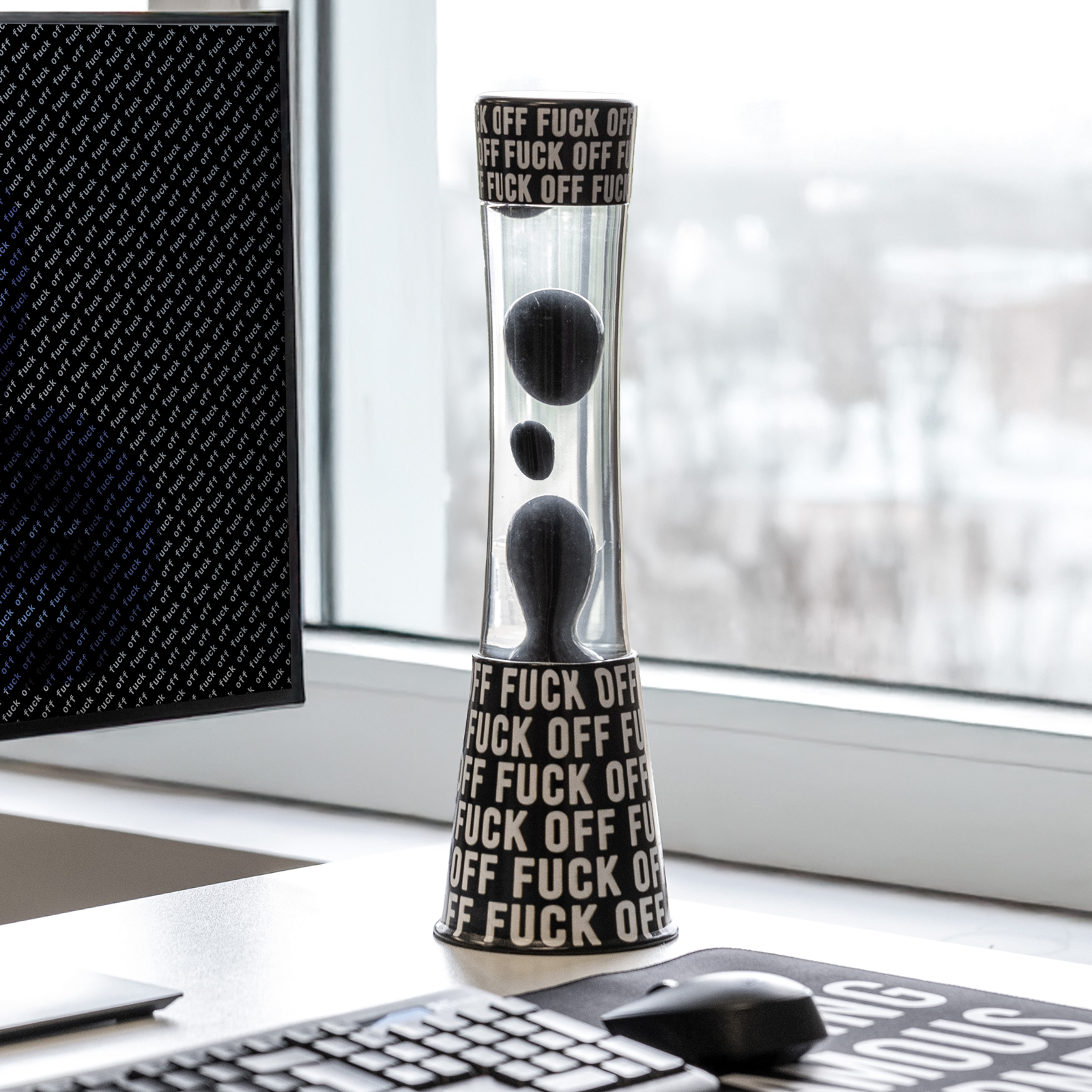 Lava Lamp TOWER Fuck off 