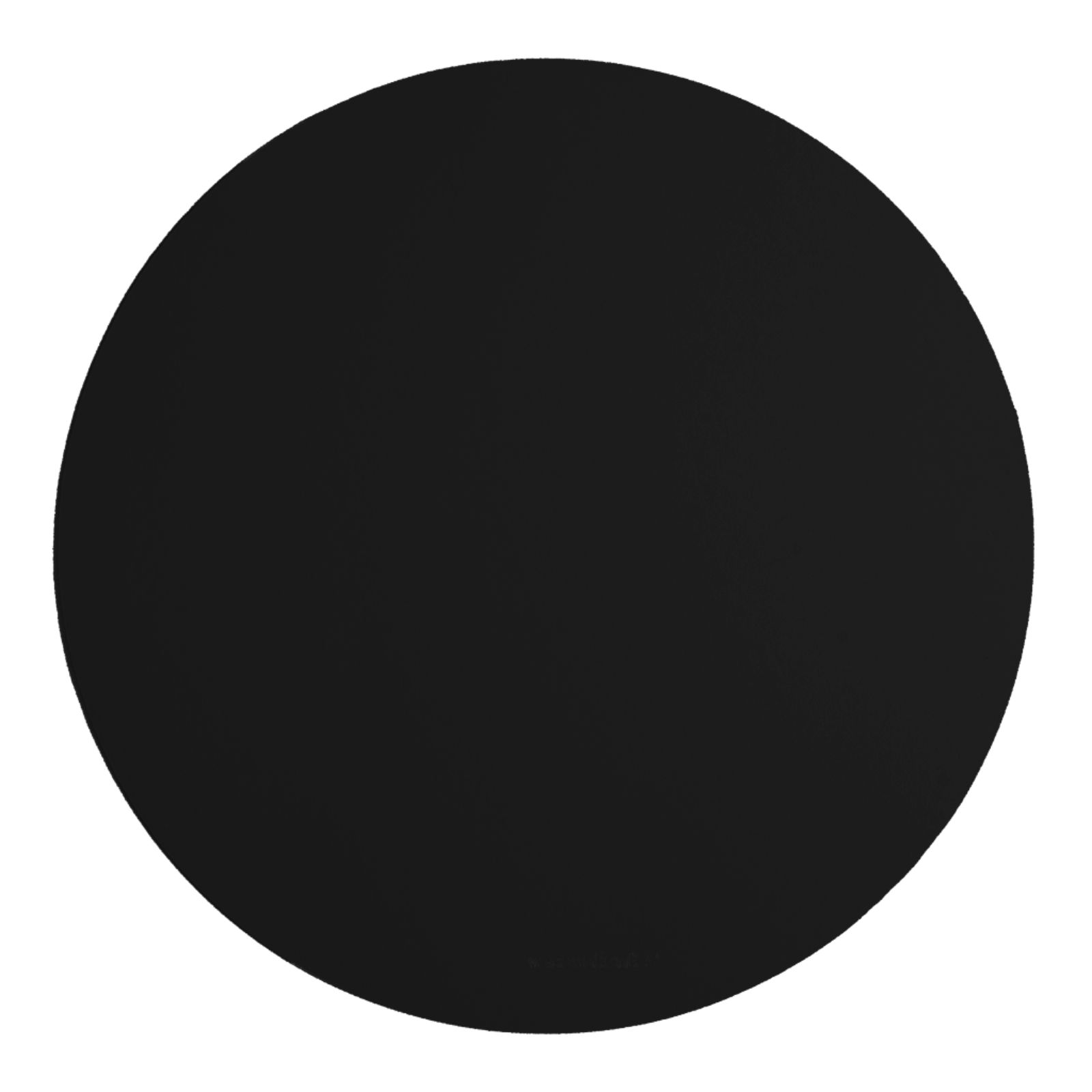 Ruca Round Placemat Black 