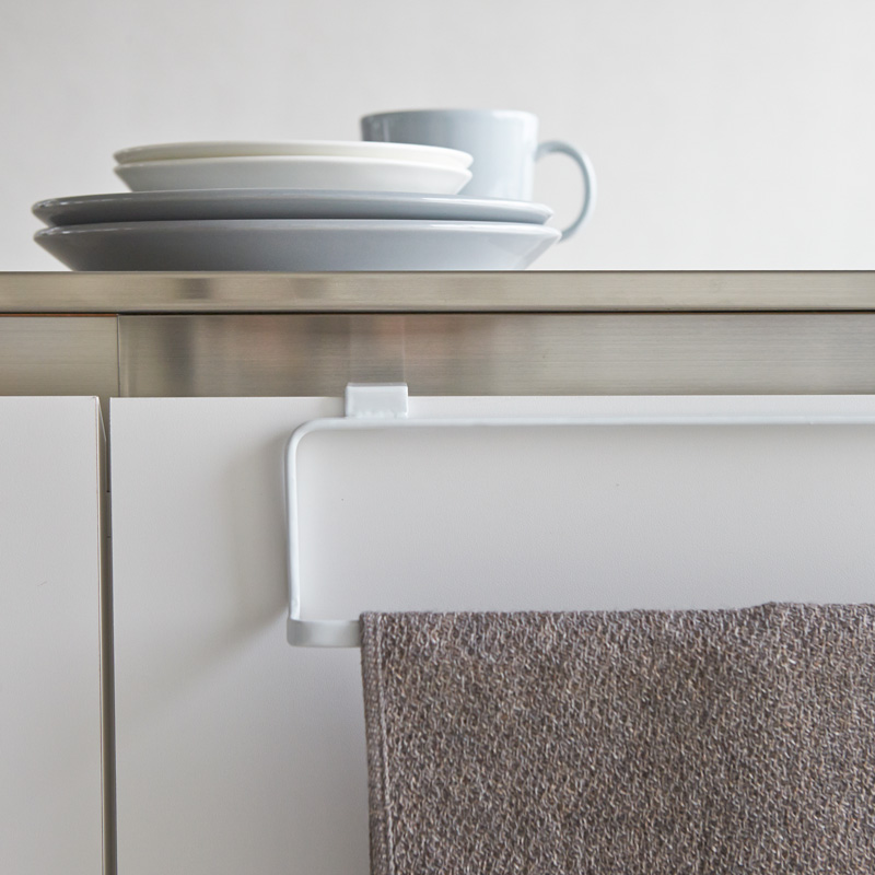 Breiter Handtuch-Halter TOWER weiss 