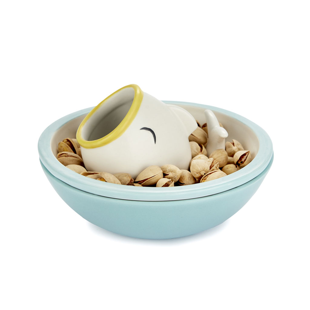 Snack-Schale HUNGRY FISH blau 