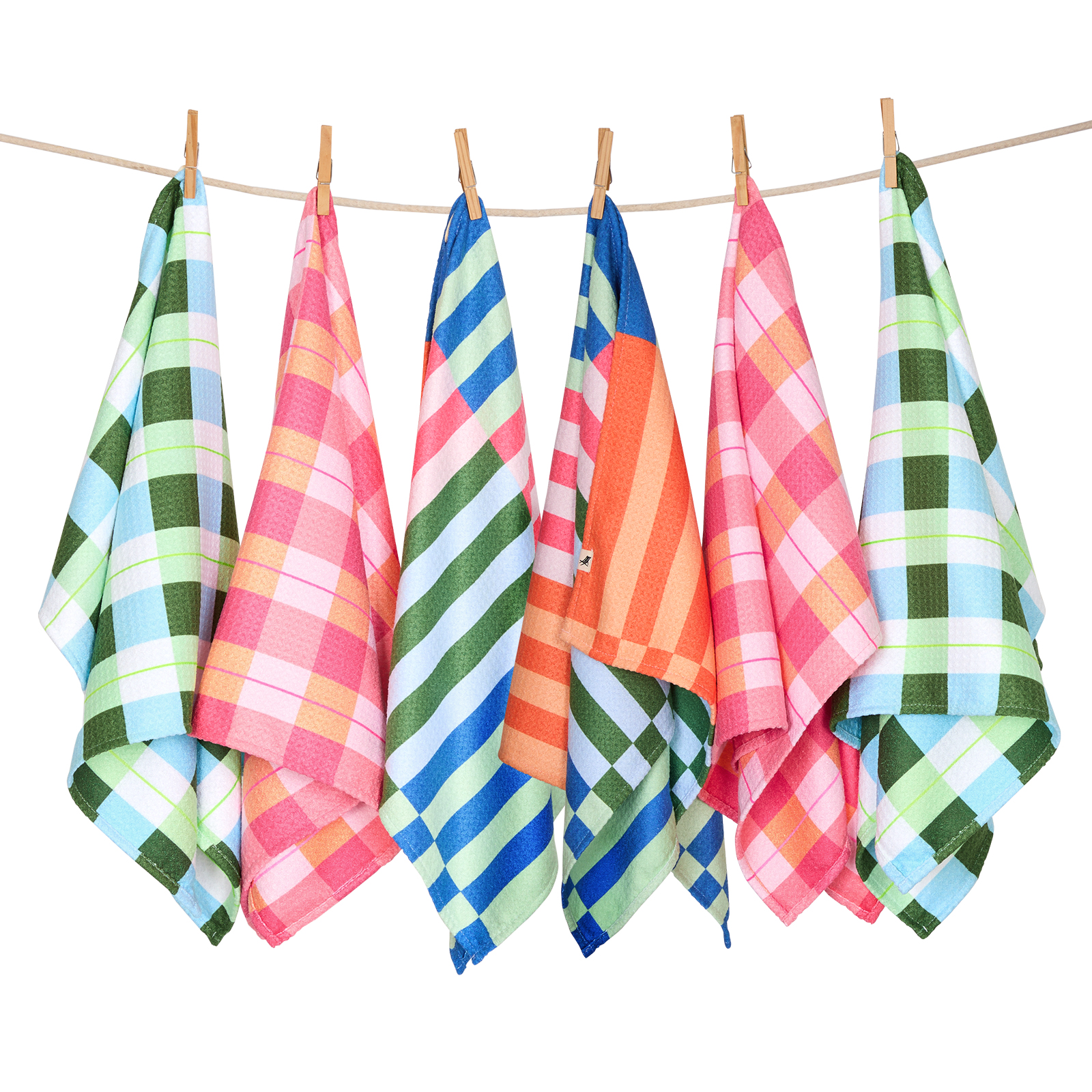 TEA TOWEL Strawberry & Fizz 