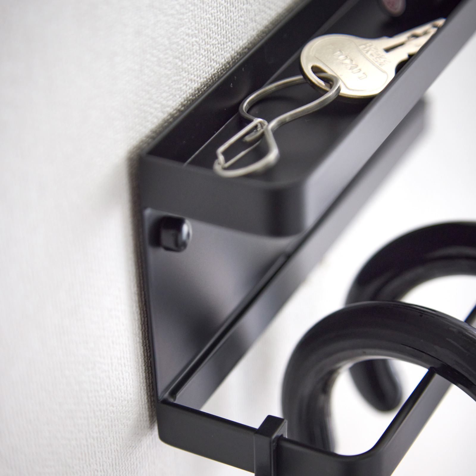 Schirmhalter/Ablagefach SMART schwarz 