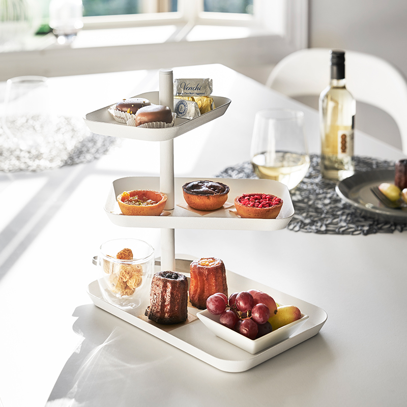 Etagère 3er TOWER weiss 