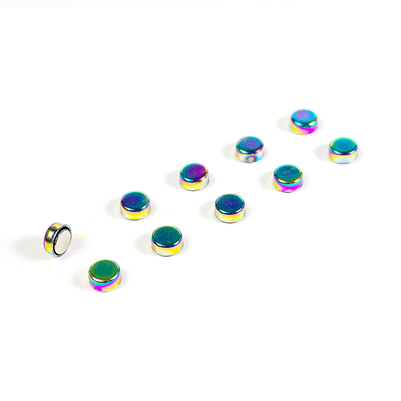 Magnete STEELY 10er Set rainbow 