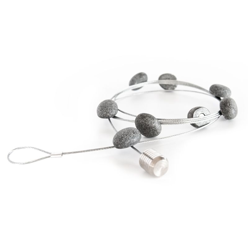 Fotoleine STONE 8 Magnete / 150 cm 