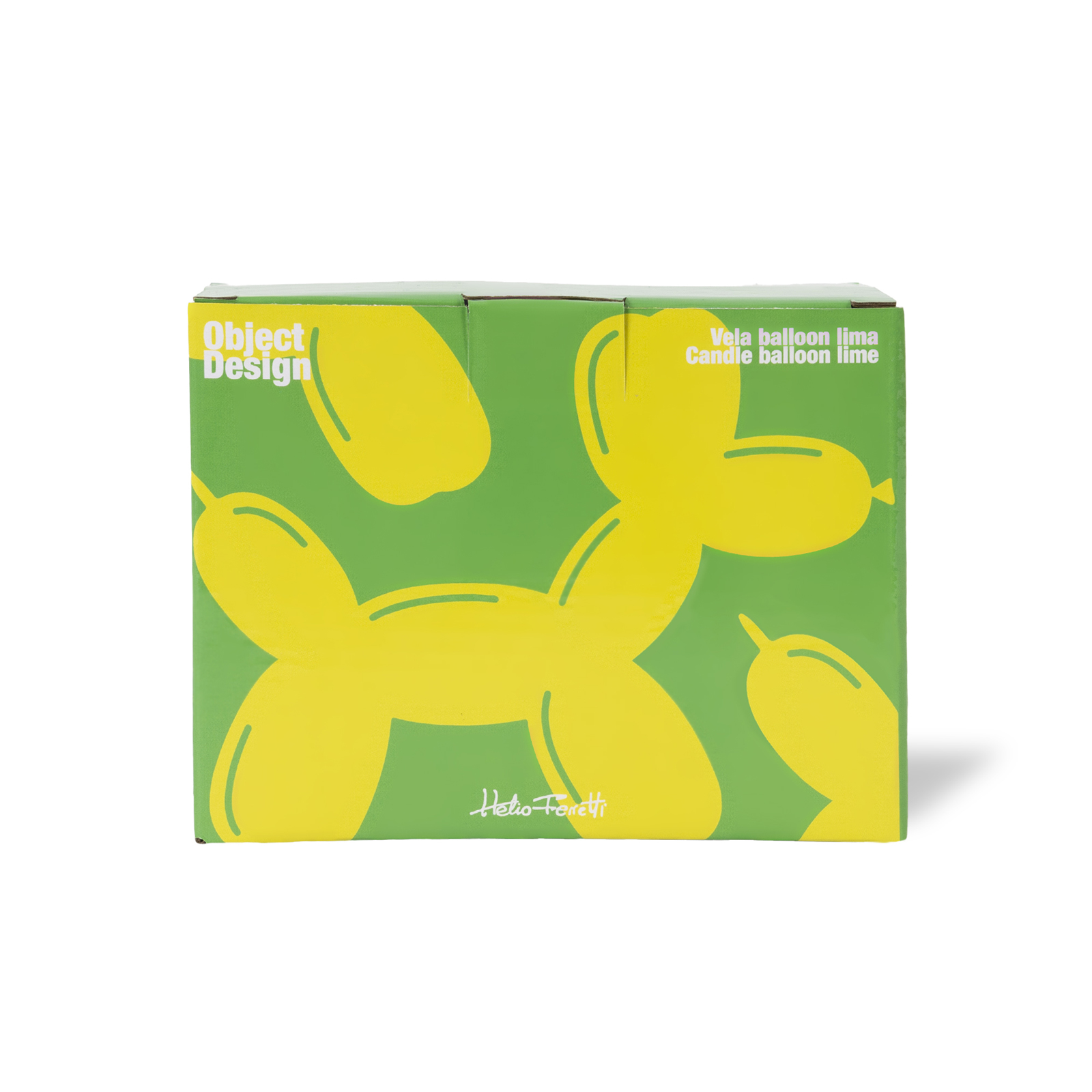 BALLOON DOG CANDLE LIME 
