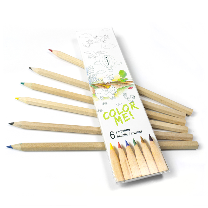 Buntstift-Set COLOR-ME! 6-teilig 