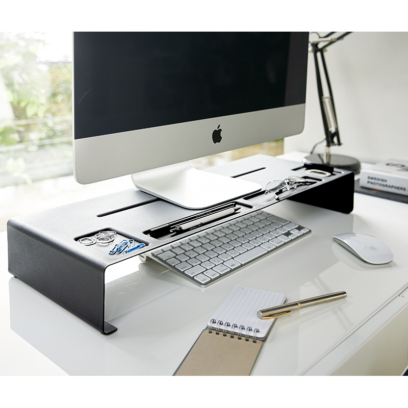 Monitor-Ablage TOWER schwarz 