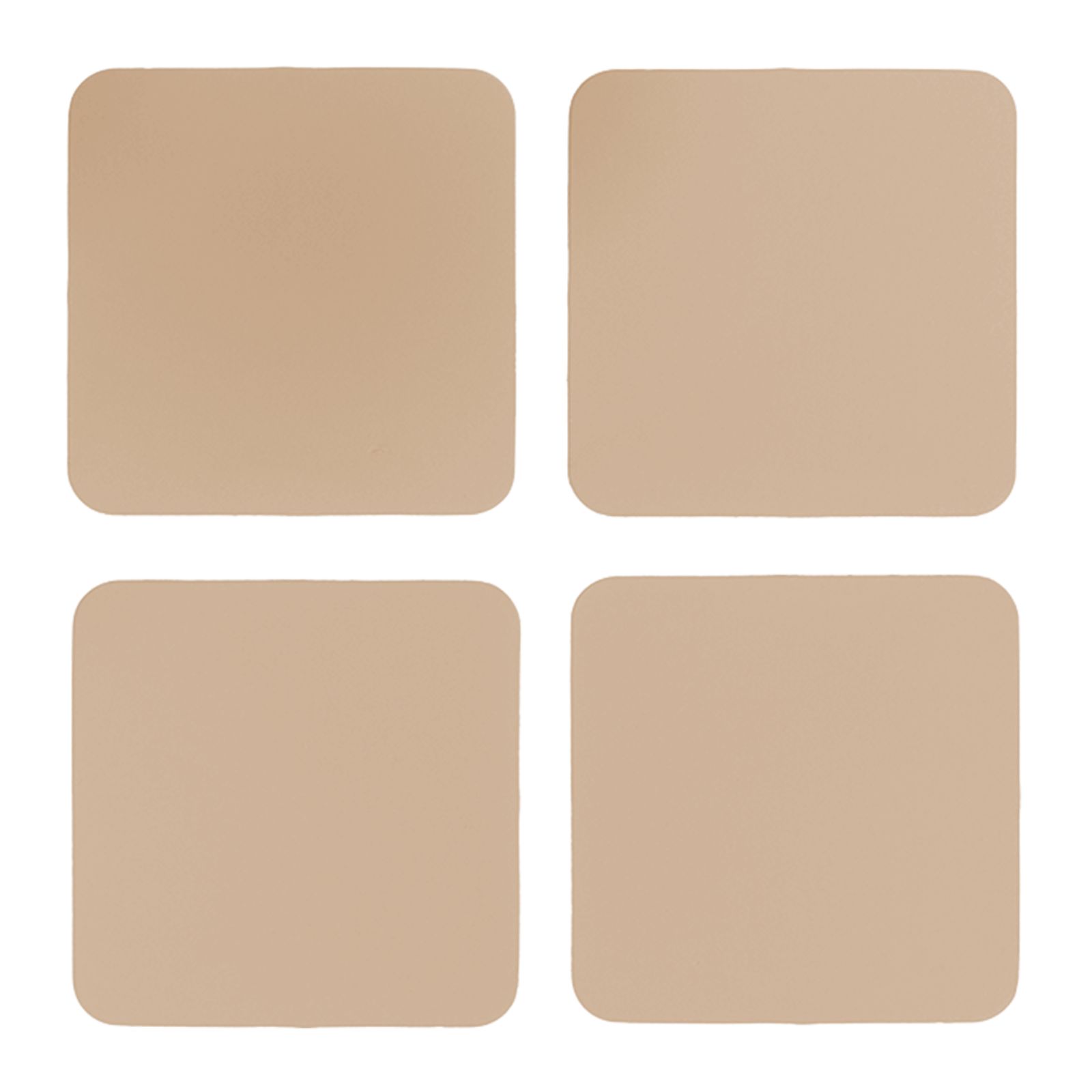 Ruca Square Coasters (x4) Ginger 