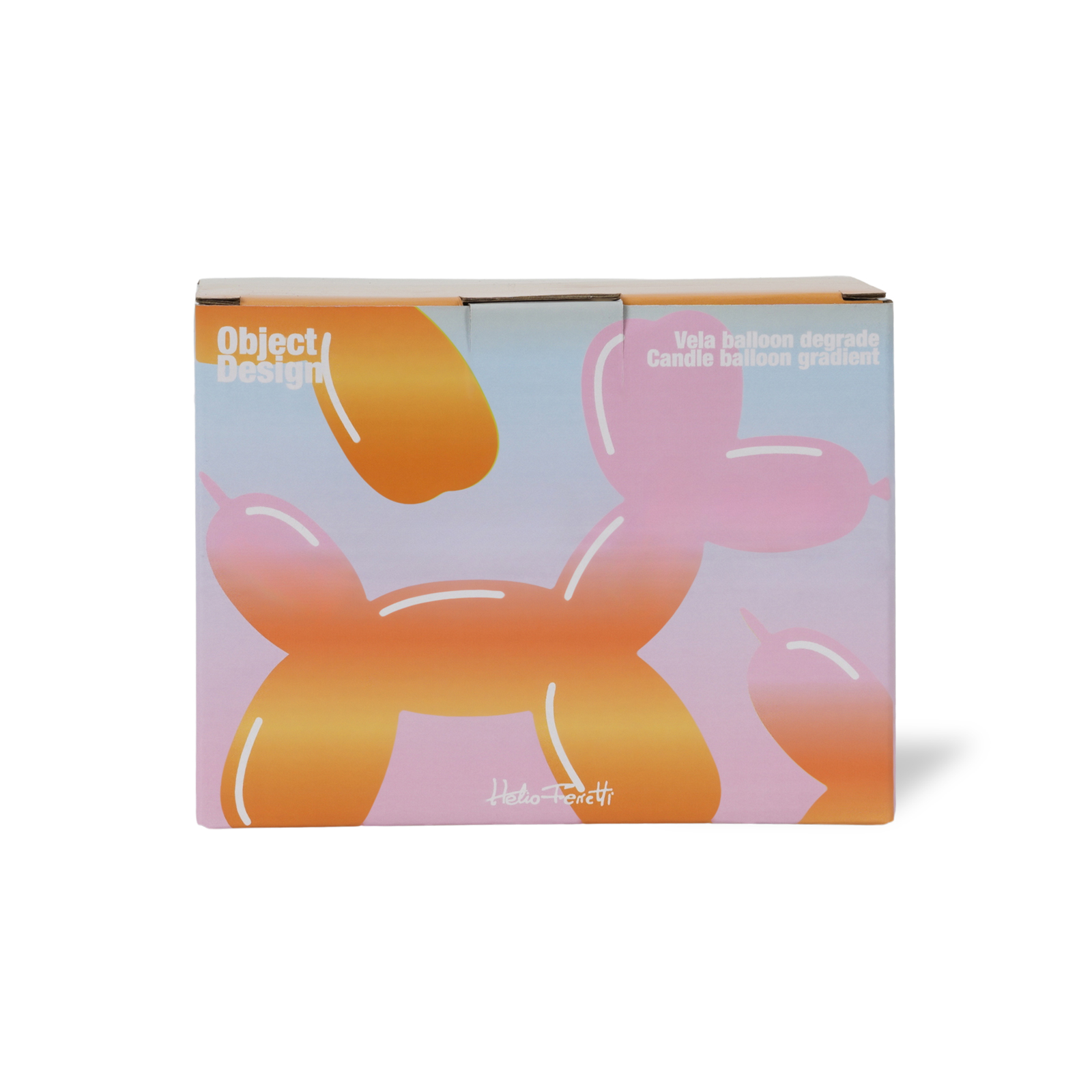 BALLOON DOG CANDLE SUNSET 