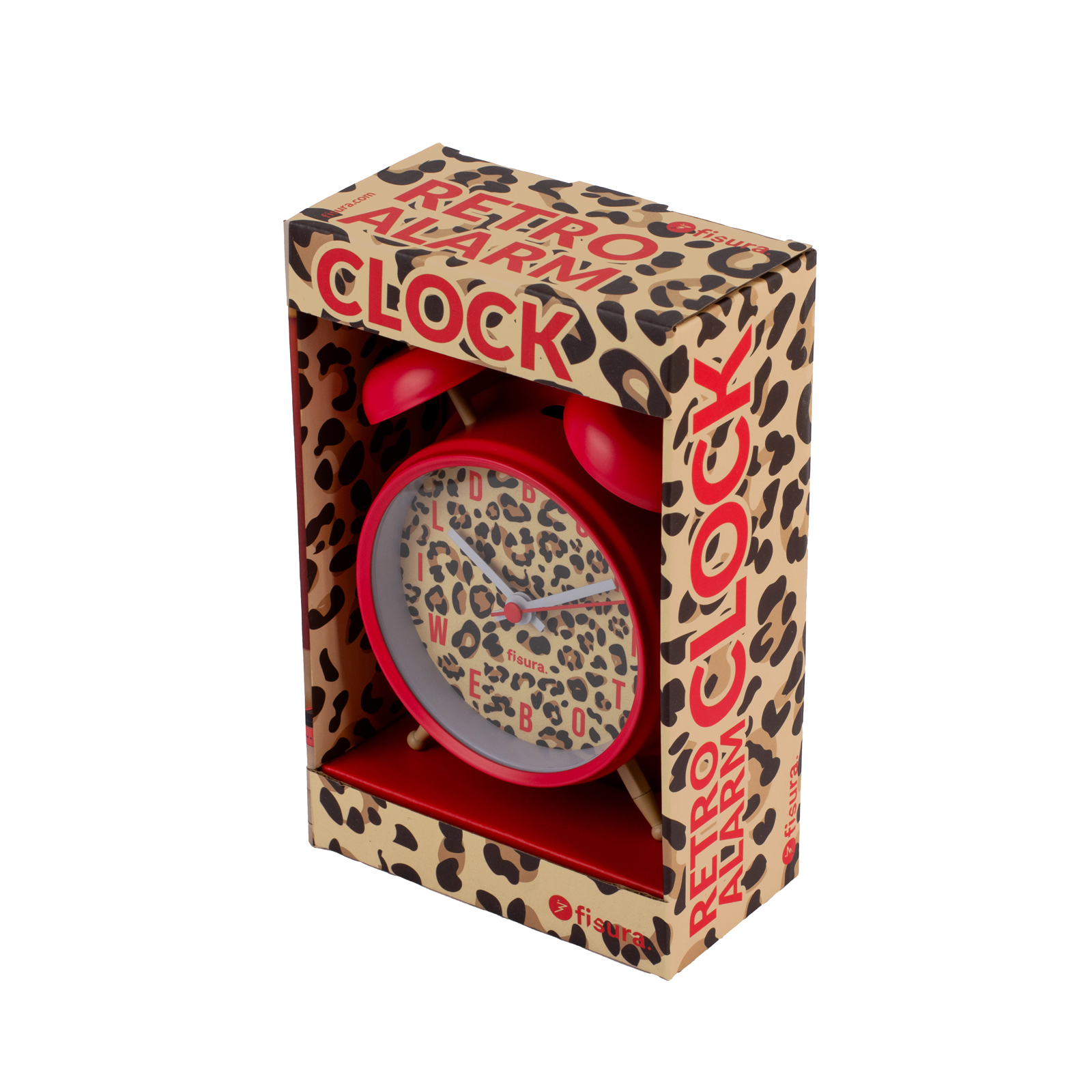 RETRO ALARM CLOCK cheetah 