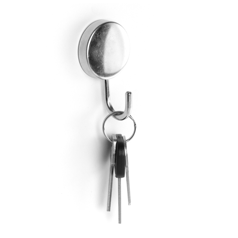 Magnethaken STEEL MAMBA 2er Set silber 