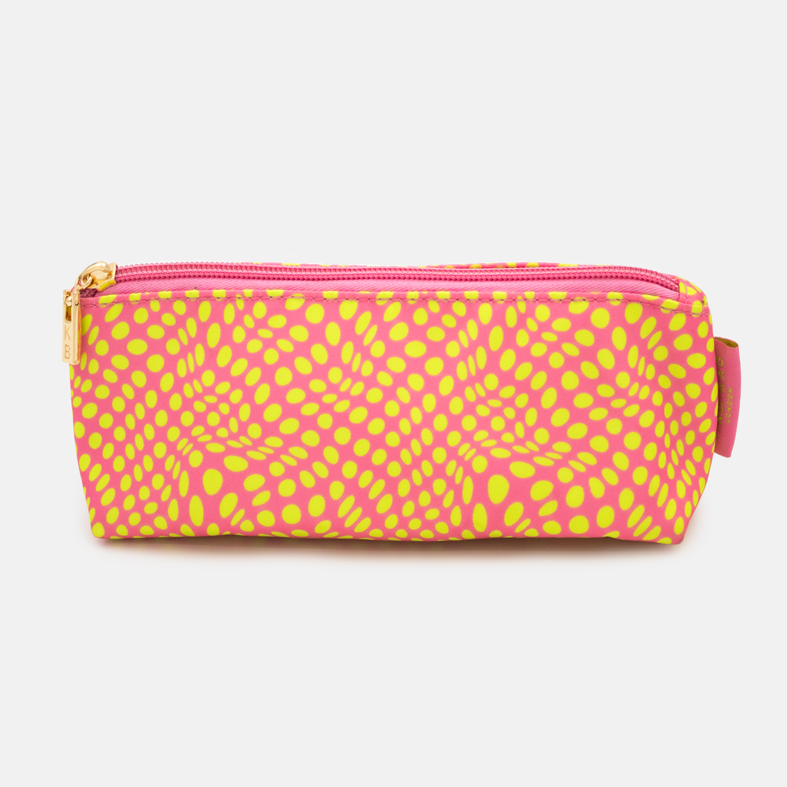 Essentials Case Twisted Polka pink & yellow 