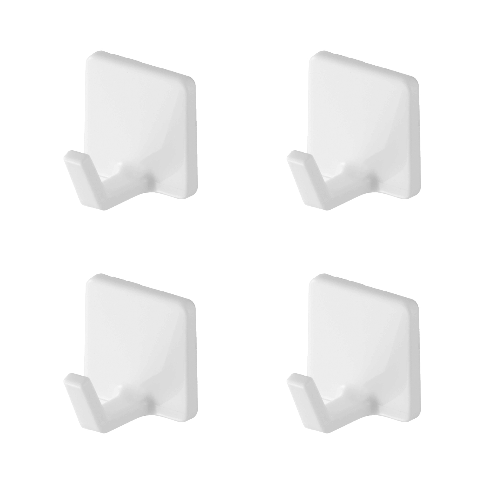 Klebehaken-Haken (4er-Set) TOWER  weiss 