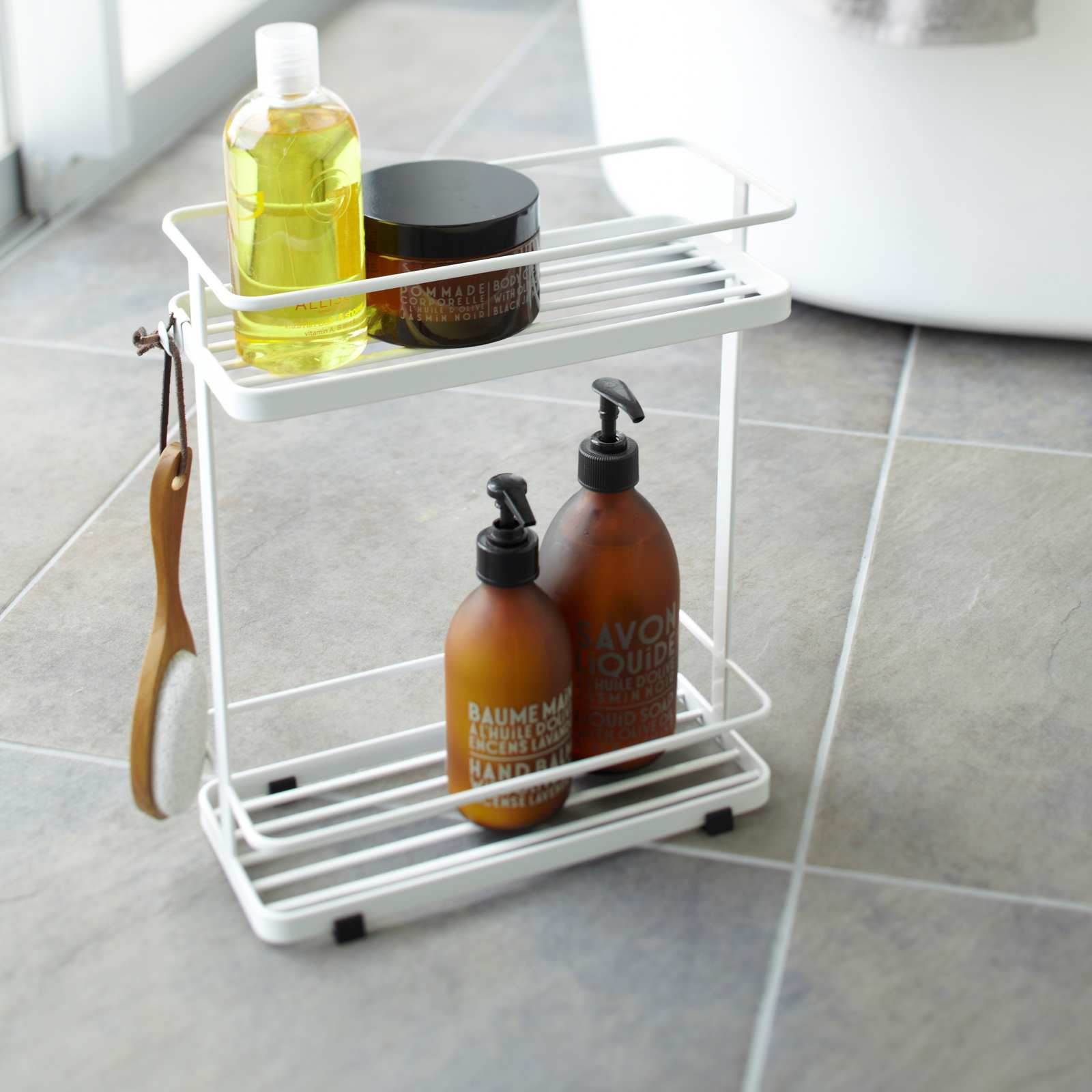 Badezimmerregal TOWER weiss 