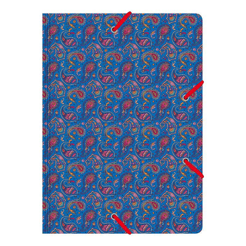 Sammelmappe Deluxe PAISLEY blau 