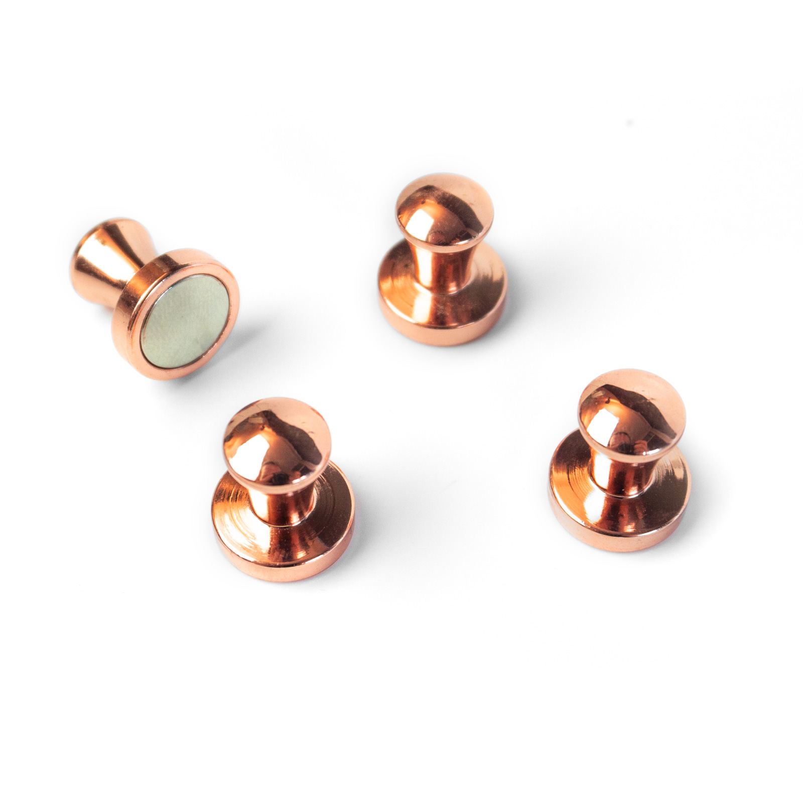 Superstrong Magnets MINI-MAX 4er Set  kupfer
