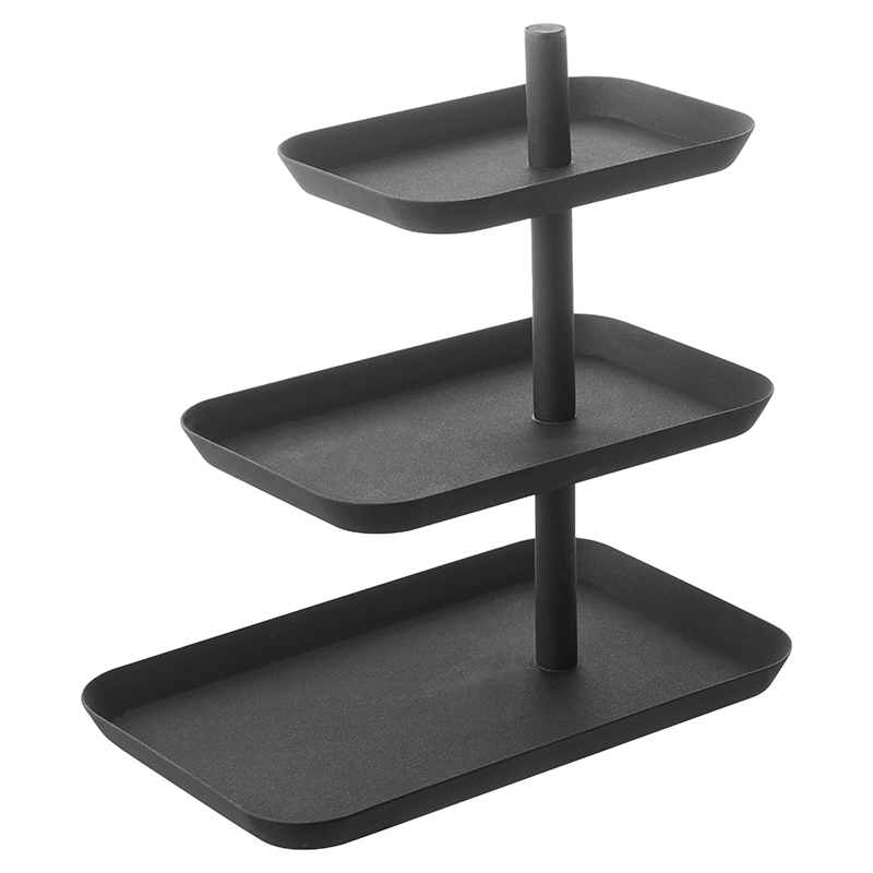 Etagère 3er TOWER schwarz 
