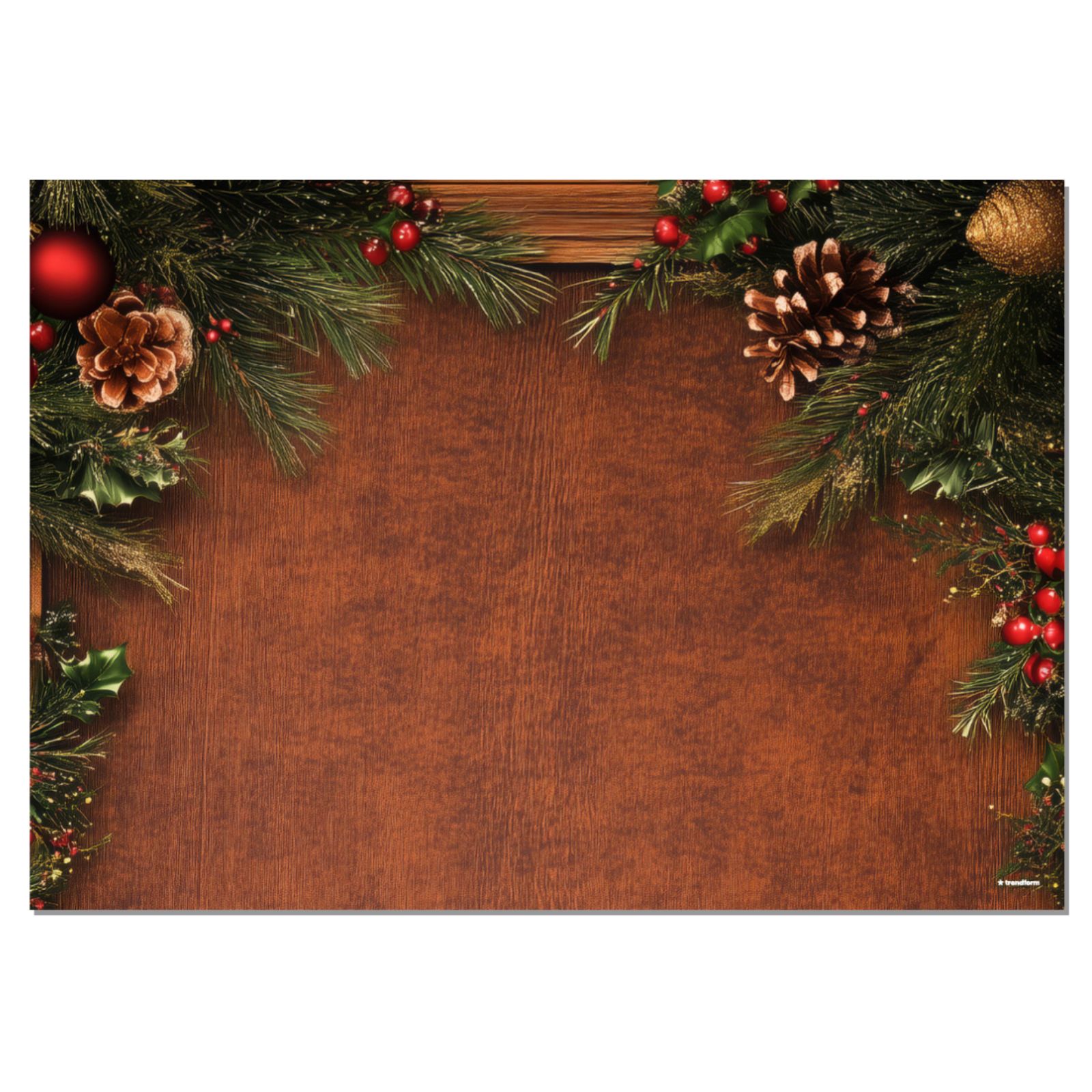 Papiertischset WINTER LODGE 4 Sujets à 12 Blatt