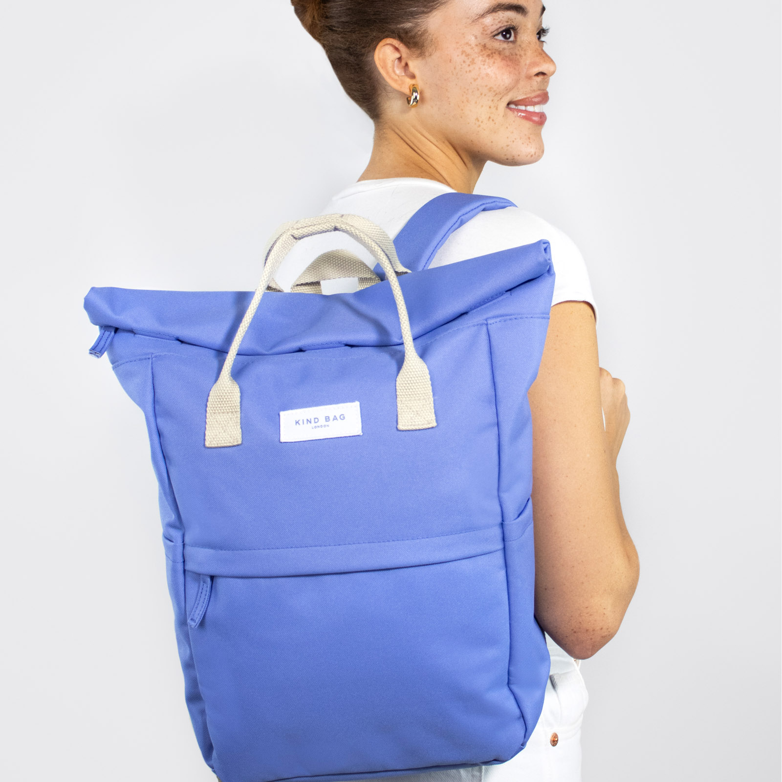 Medium Backpack 14L Dusty Blue 