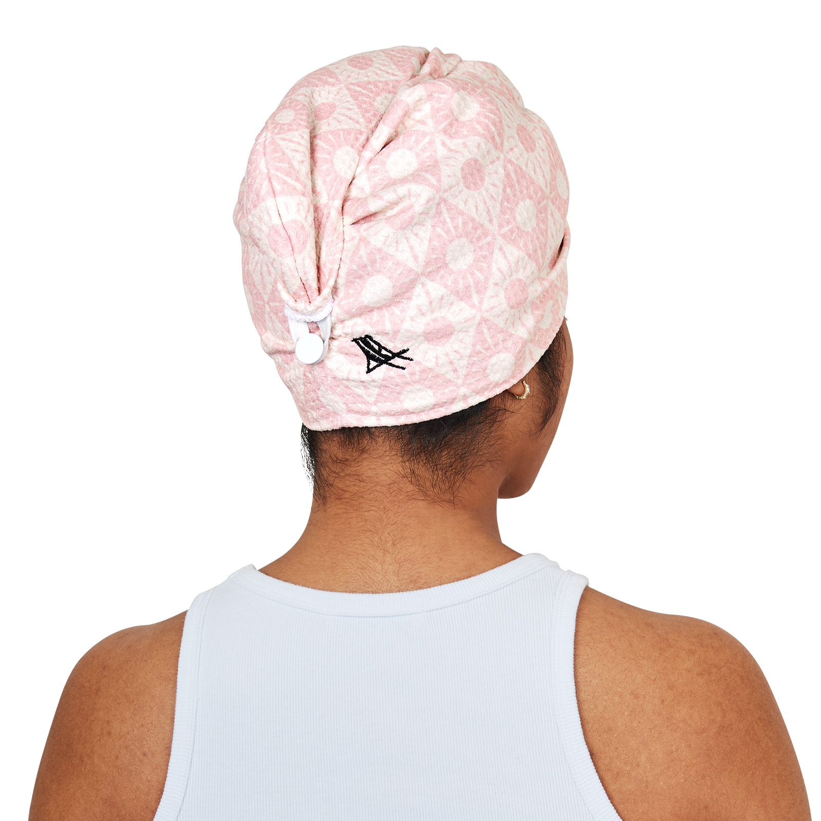 Hair Wrap Waffle DIAMOND PINK 