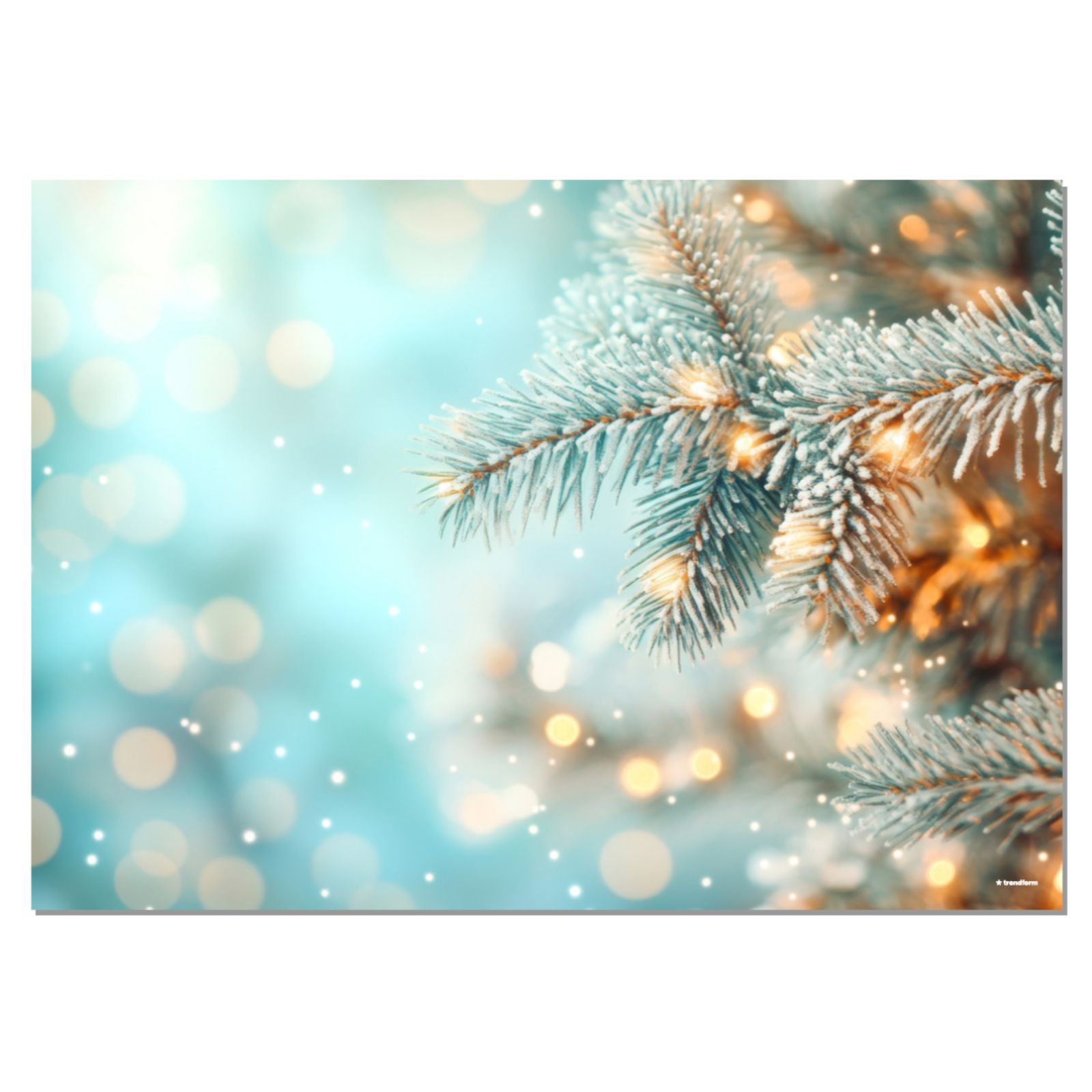 Papiertischset SPARKLING LIGHTS 4 Sujets à 12 Blatt