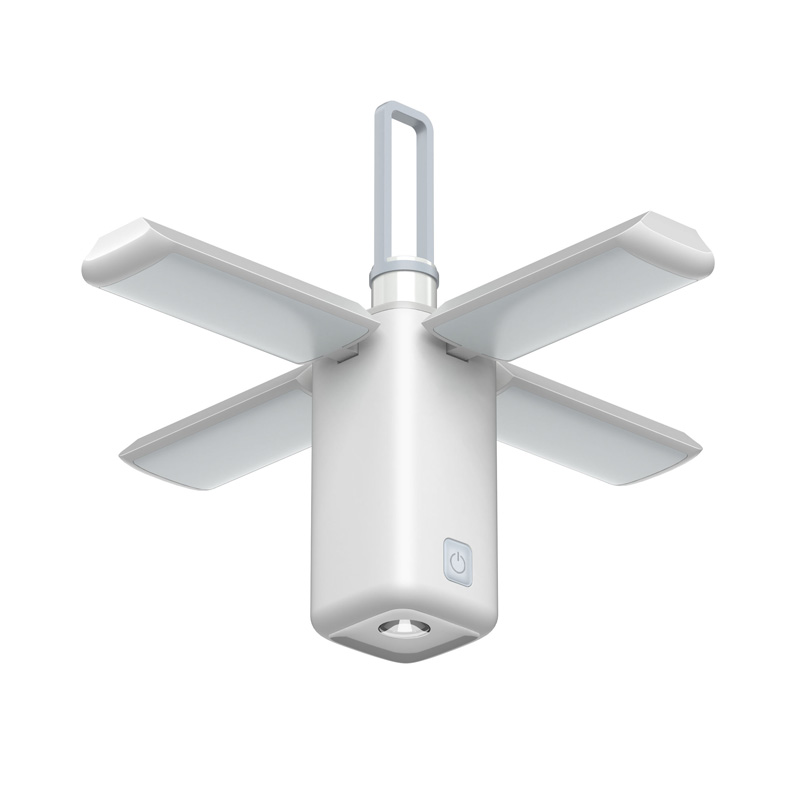 Multifunktionale Outdoor/Indoor Leuchte mit integrierter Powerbank