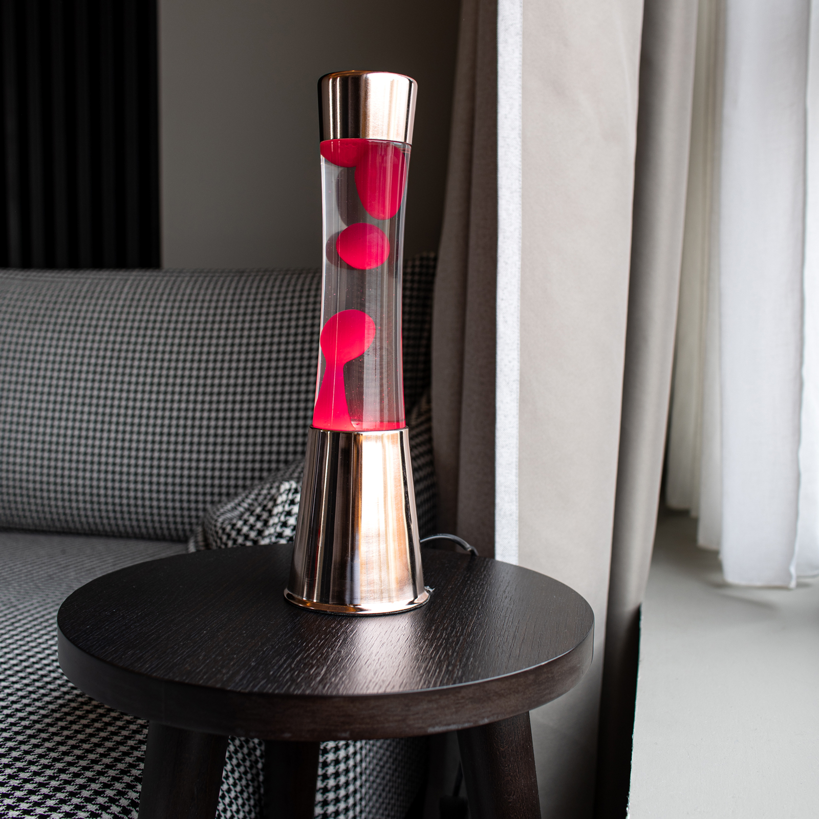 Lava Lamp TOWER pink 