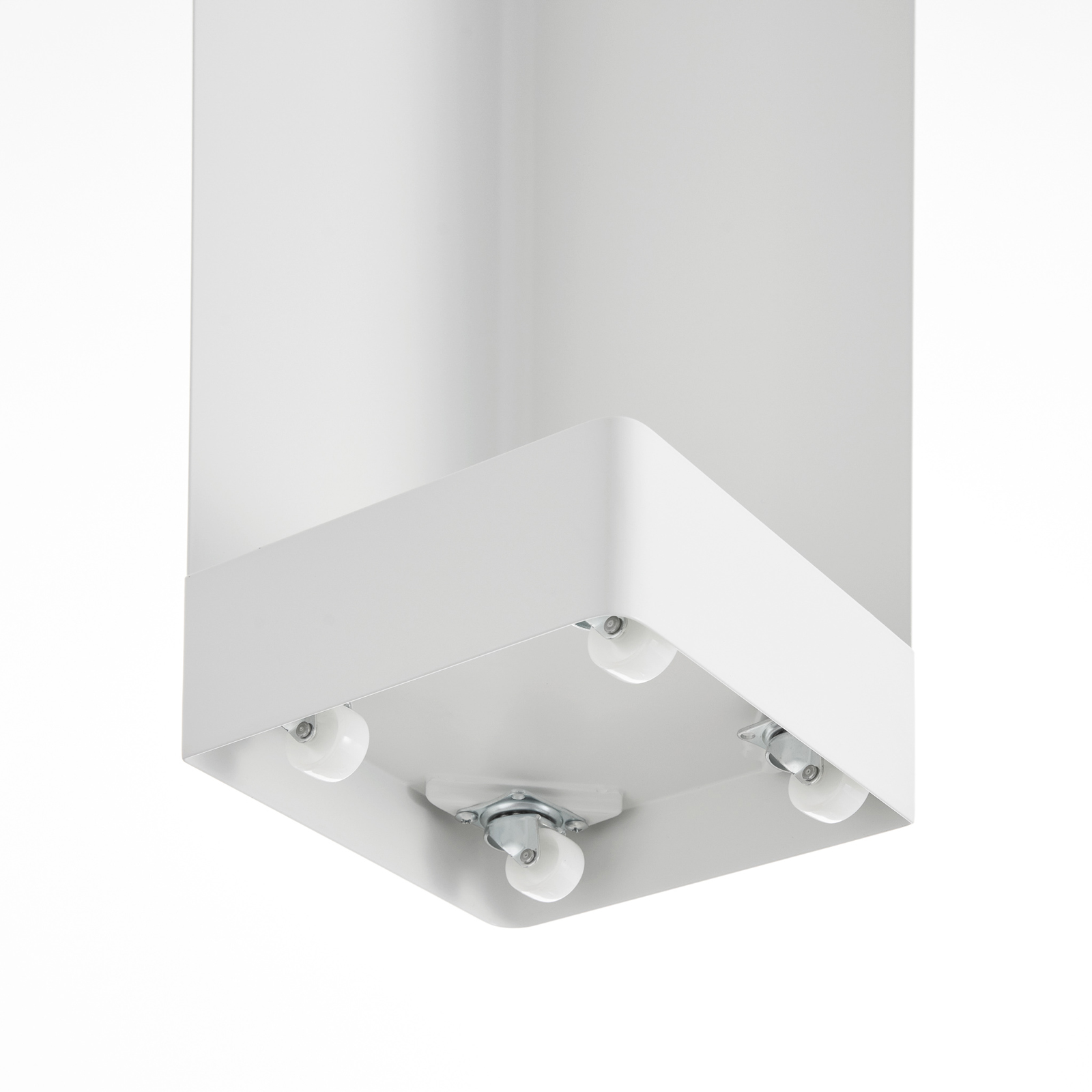 TOWER Toilettenpapierhalter mit Rollen weiss 