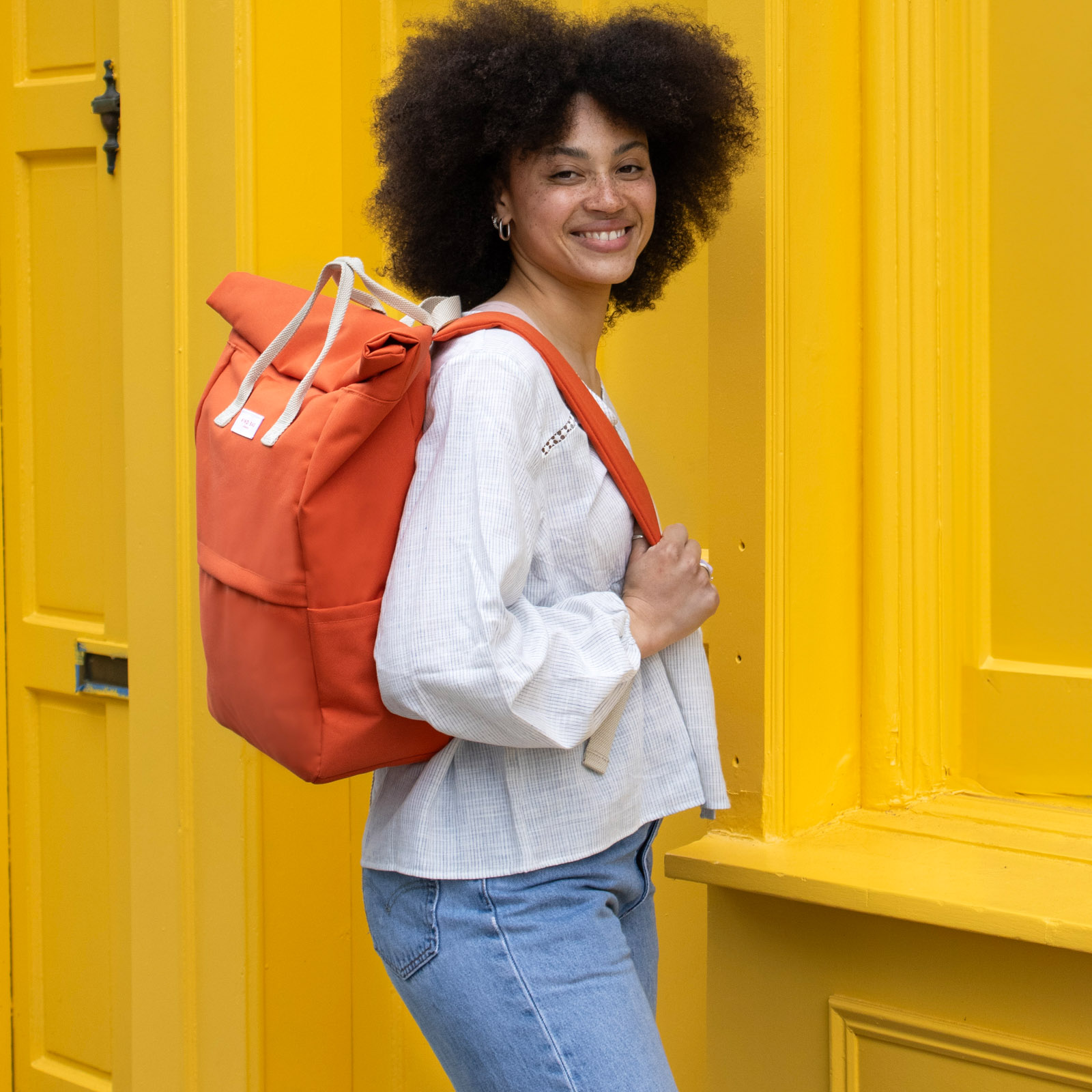 Large Backpack 23L Burnt Orange 