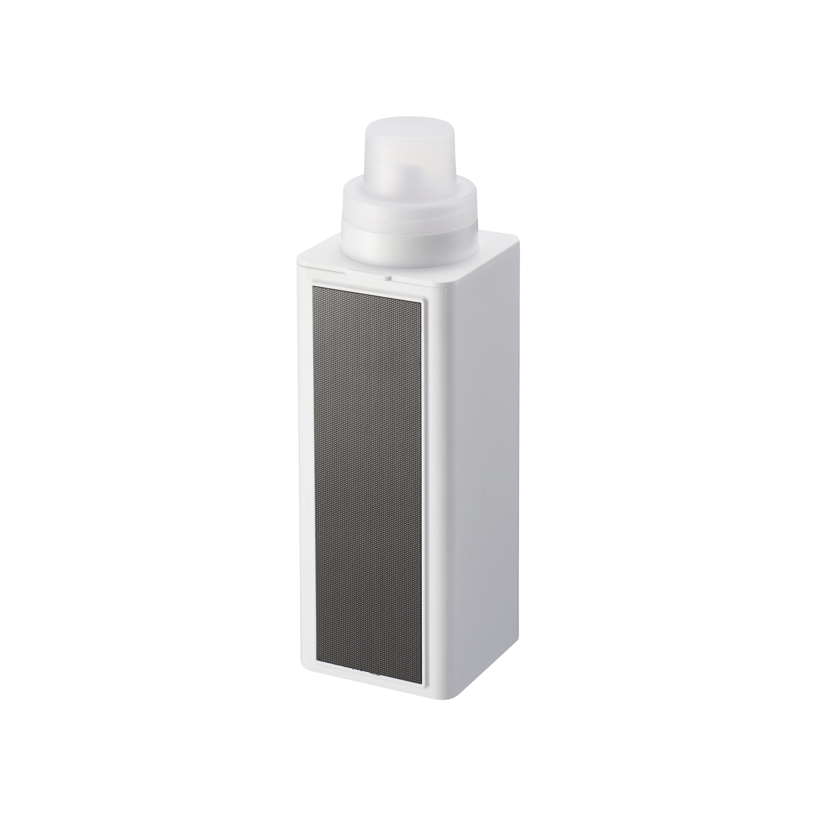 Magnetische Flasche TOWER weiss für Waschmittel und Seife
