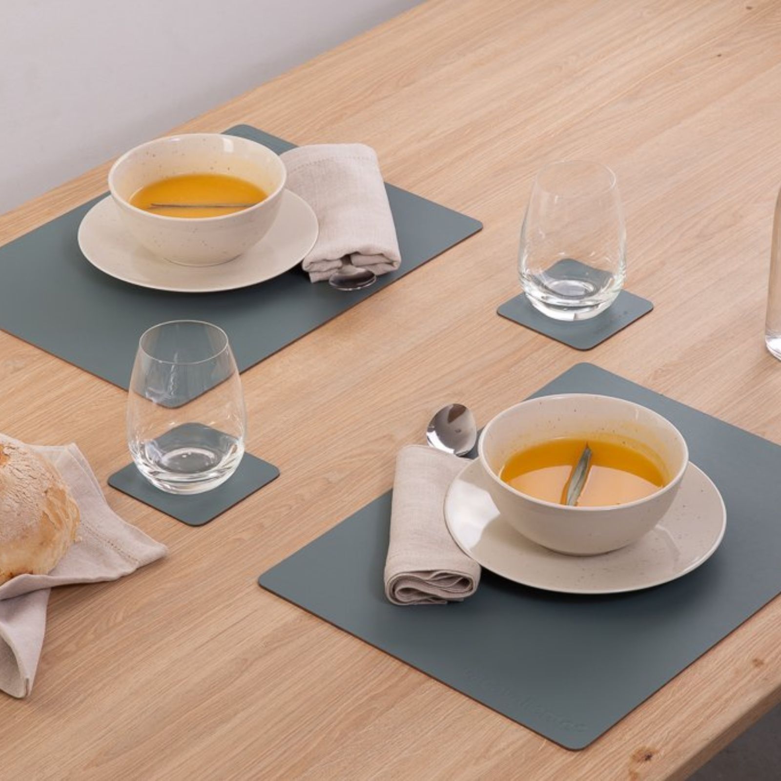 Ruca Rectangle Placemat Petrol 