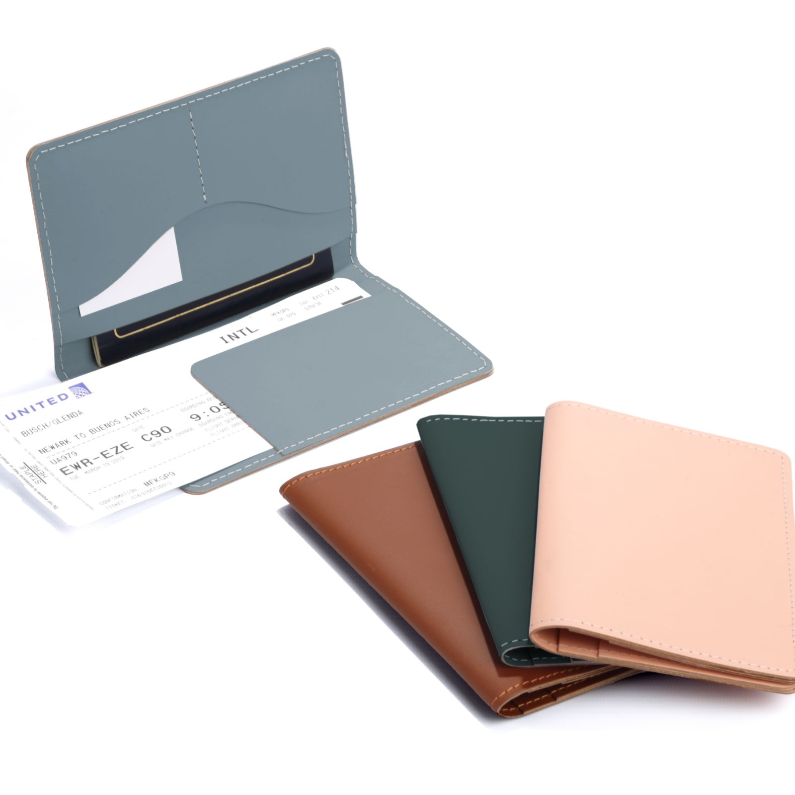 Urban Plus Passport Holder Green 