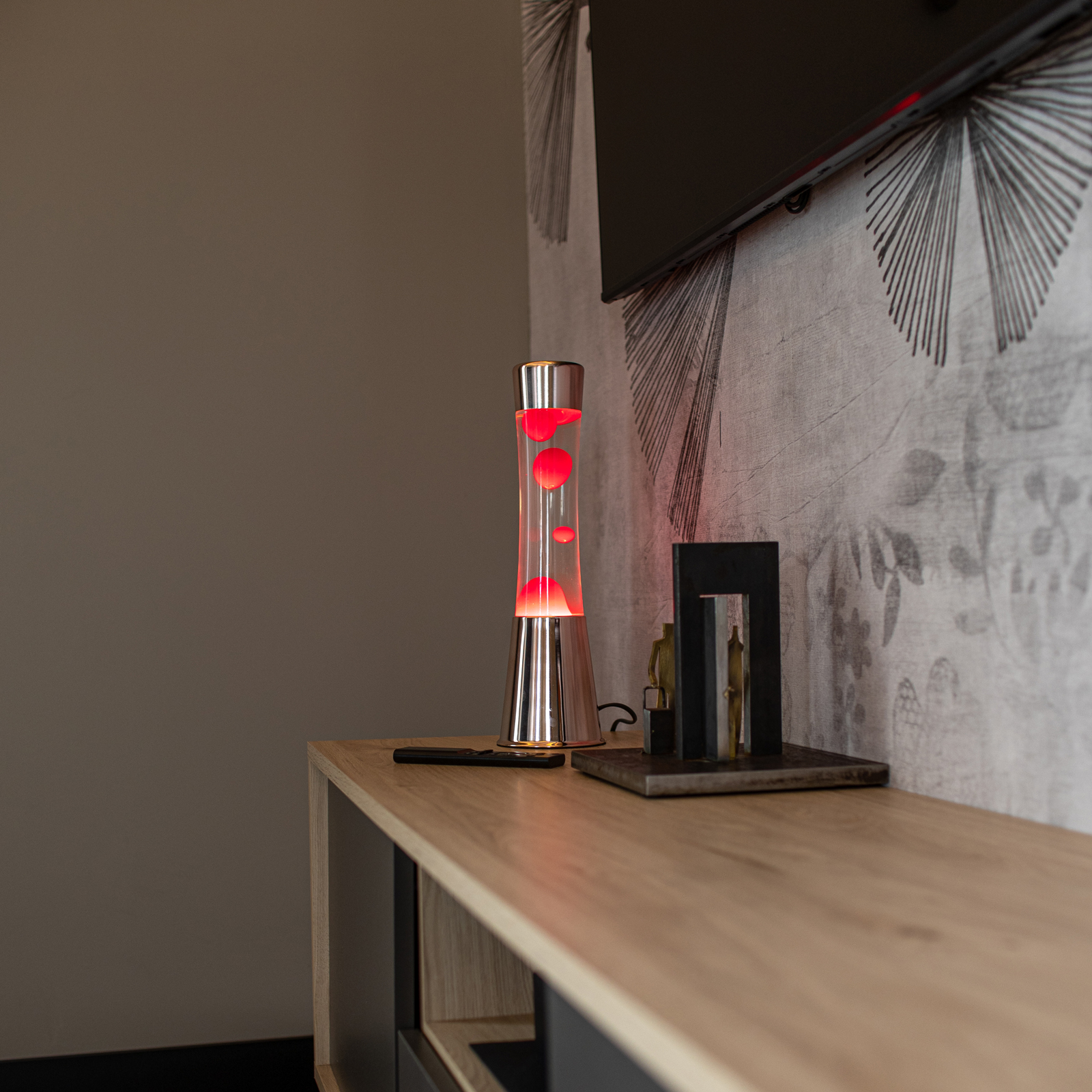 Lava Lamp TOWER pink 
