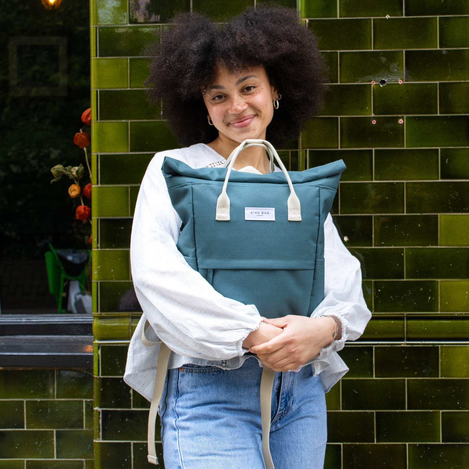 Medium Backpack 14L Moss Green 