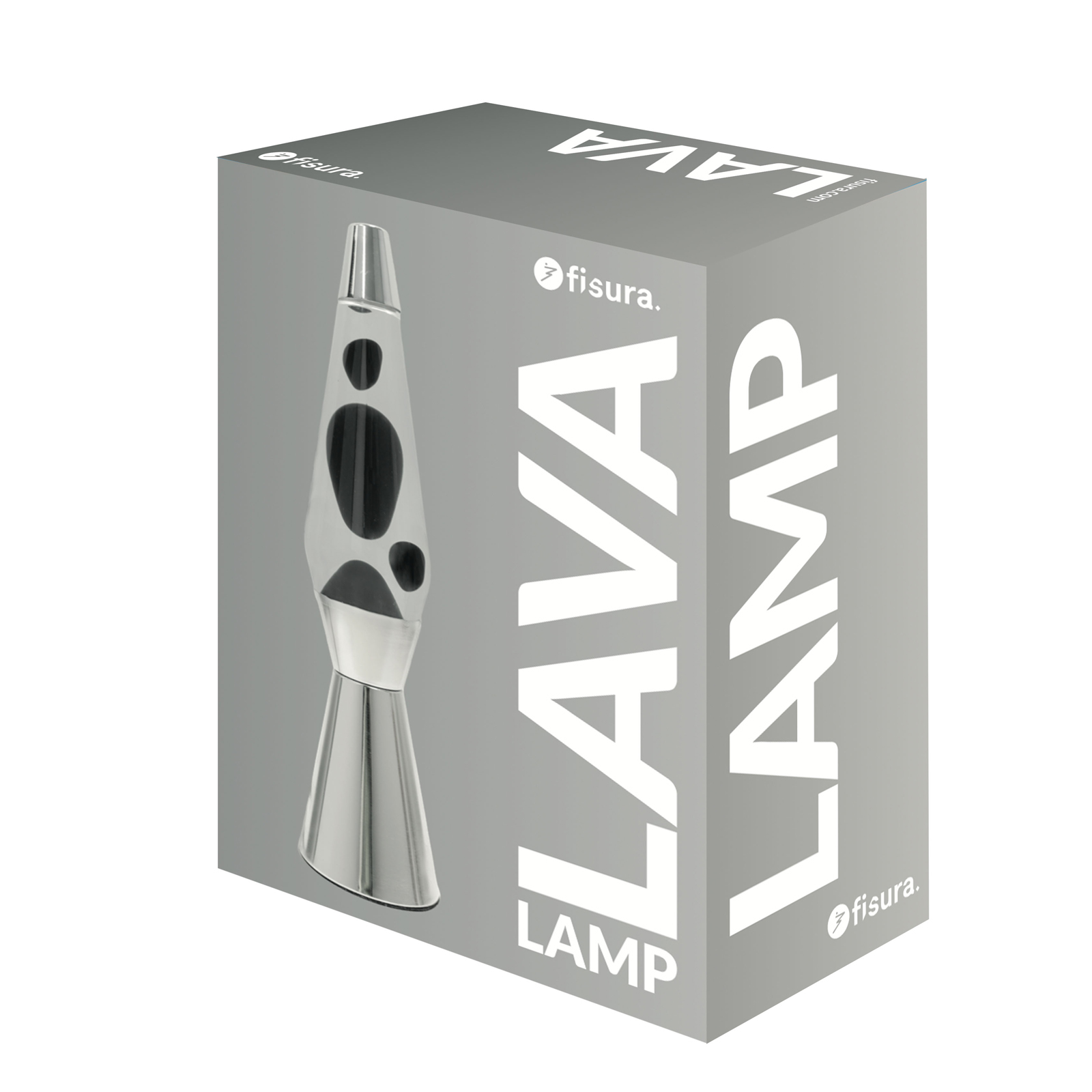 Lava Lamp BULLET black 