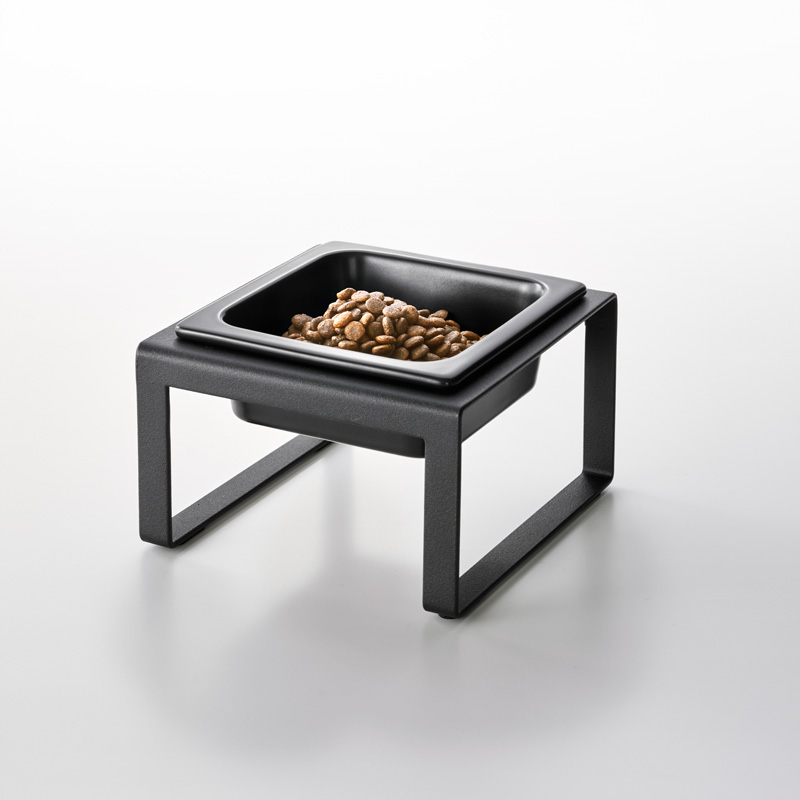 Futternapf TOWER SINGLE schwarz 