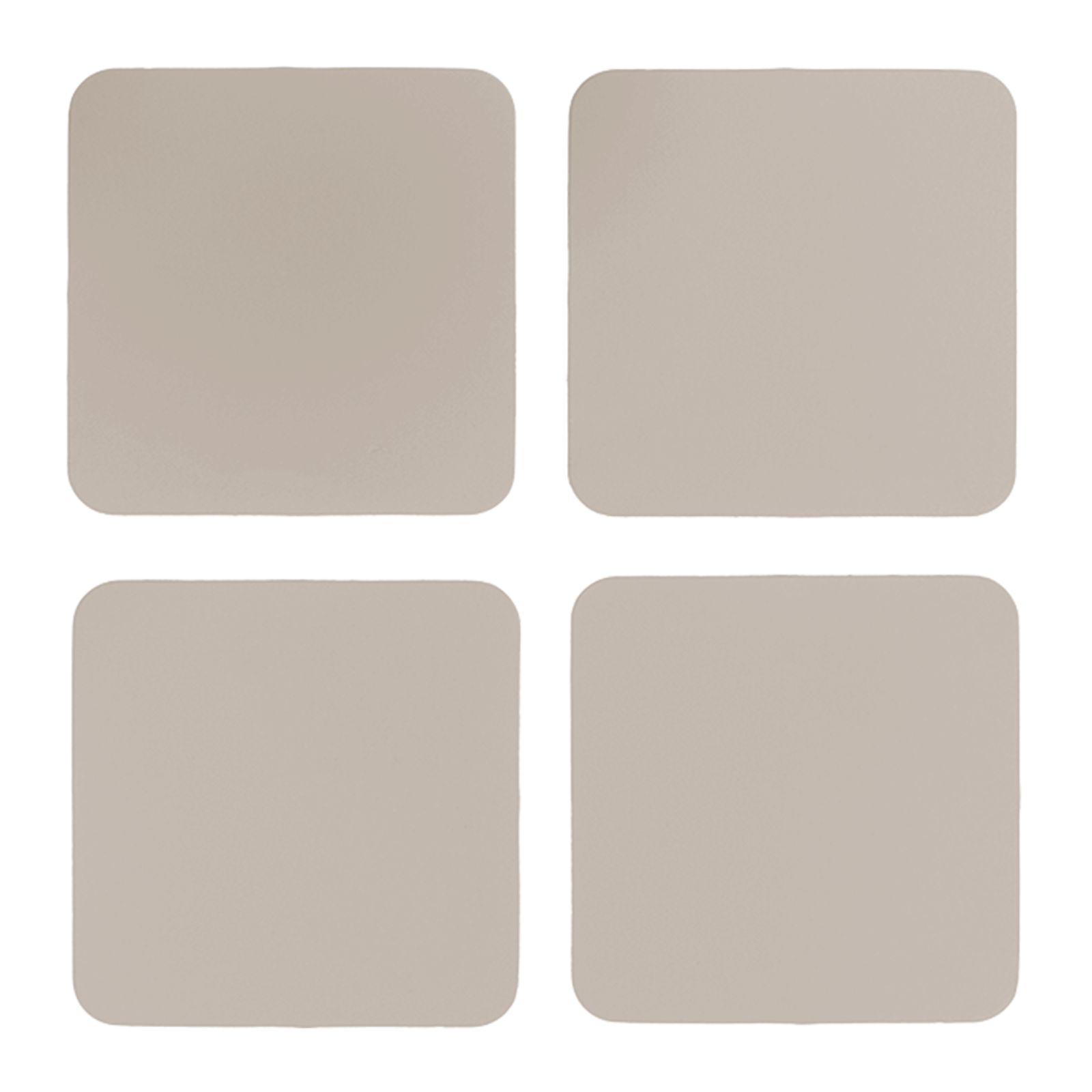 Ruca Square Coasters (x4) Ash 