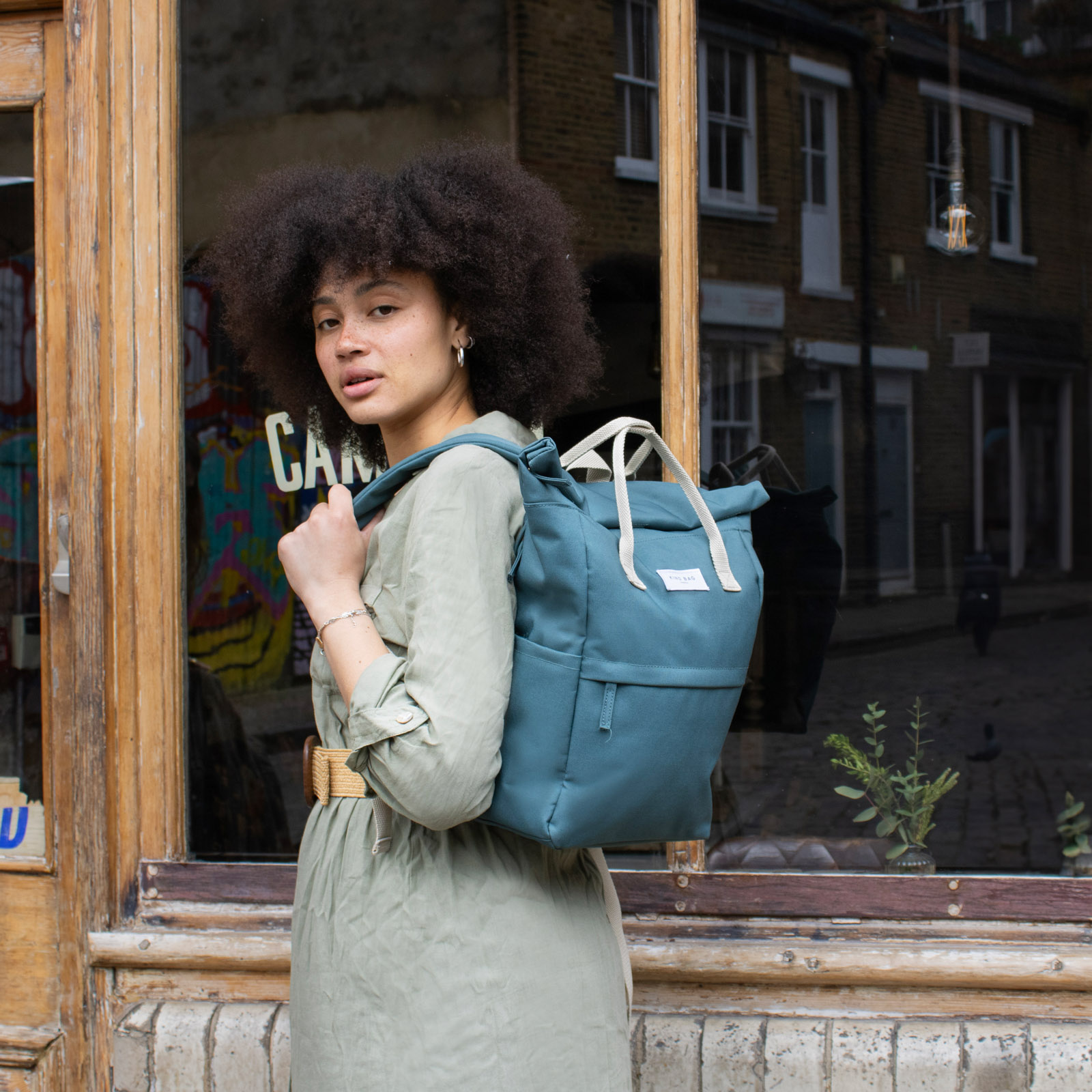 Medium Backpack 14L Moss Green 