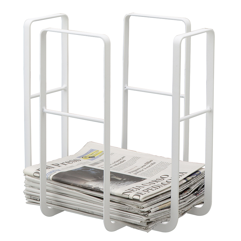Zeitungssammler NEWS RACK TOWER weiss