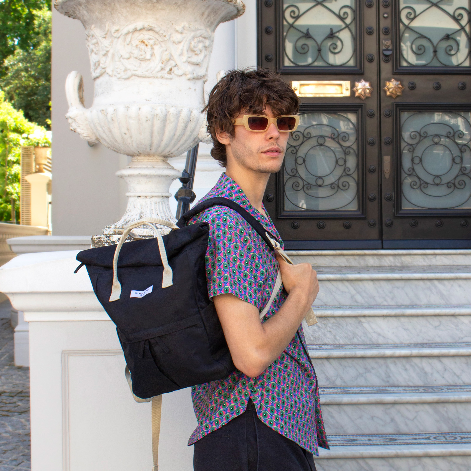 Medium Backpack 14L Pebble Black 