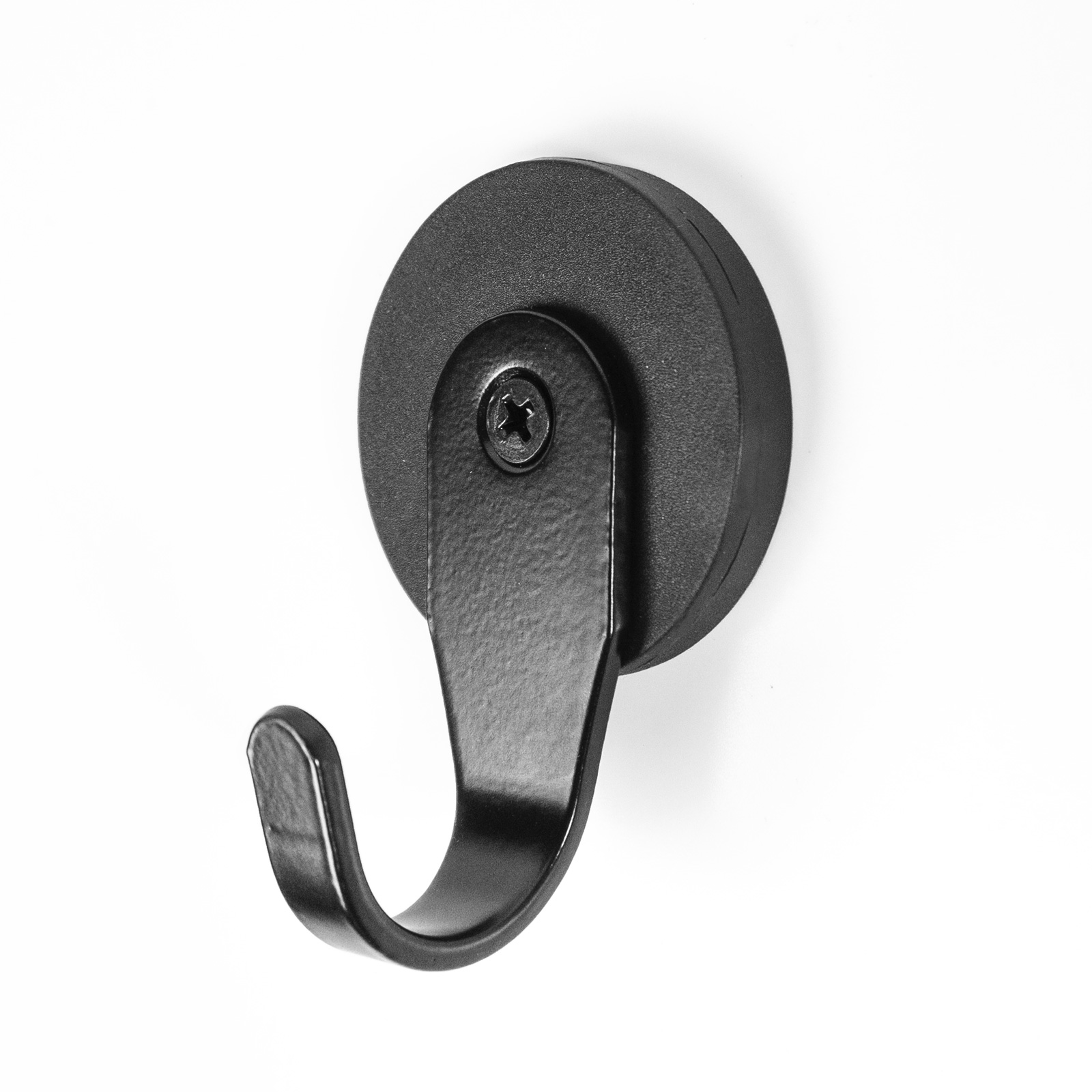 Magnethaken RUBBER SUPERMAGNET  2er Set schwarz