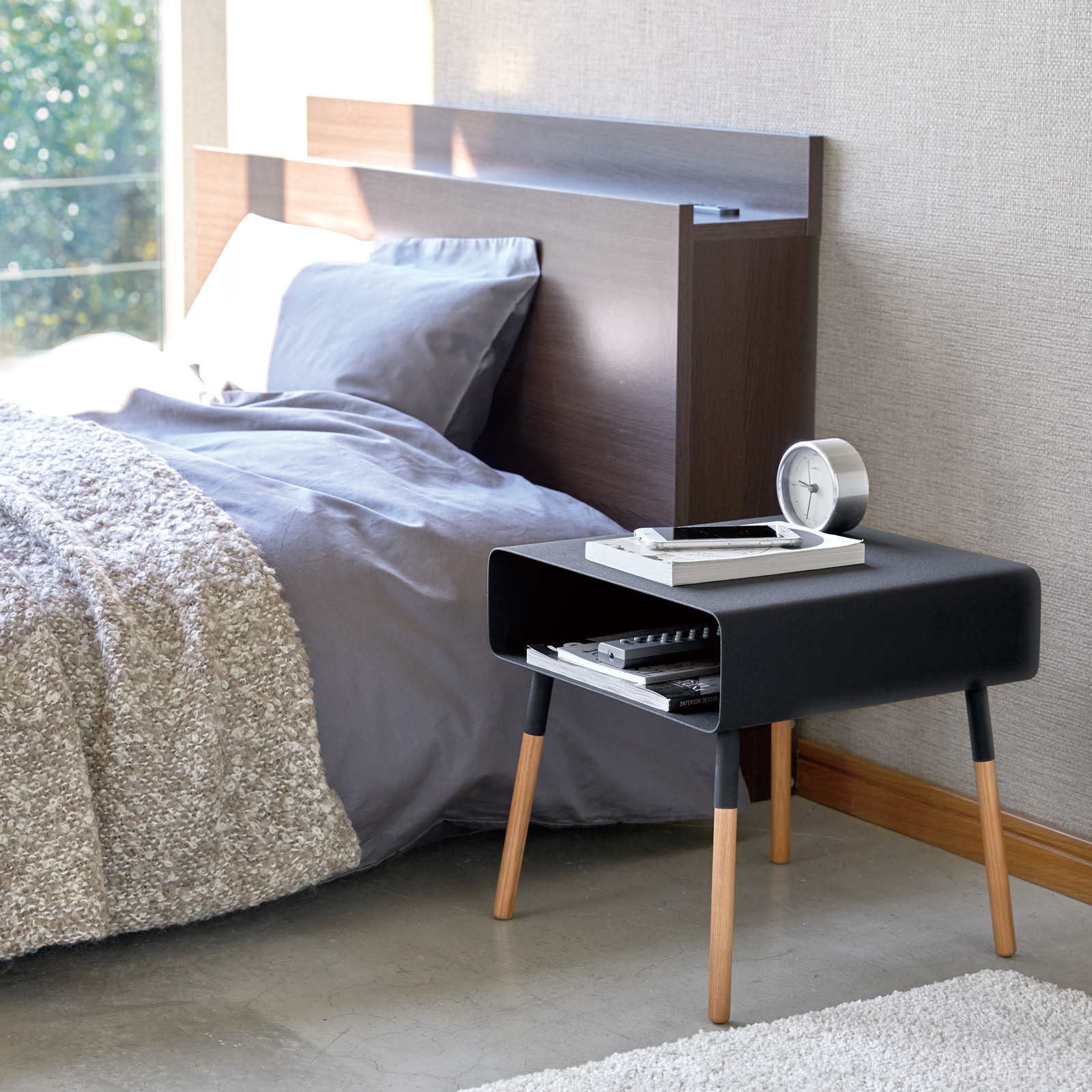 Beistelltisch PLAIN schwarz 