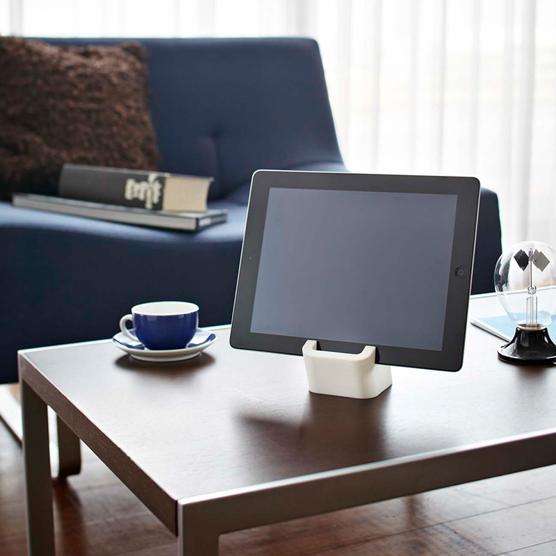 Tablet-Halter SQUARE weiss 