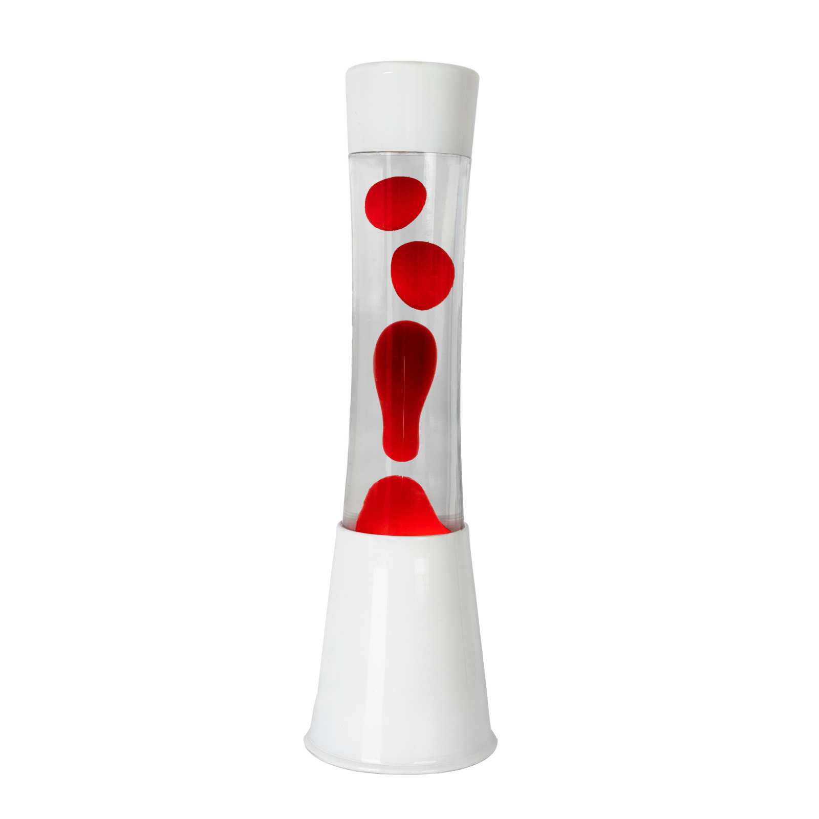 Lava Lamp TOWER red/white 