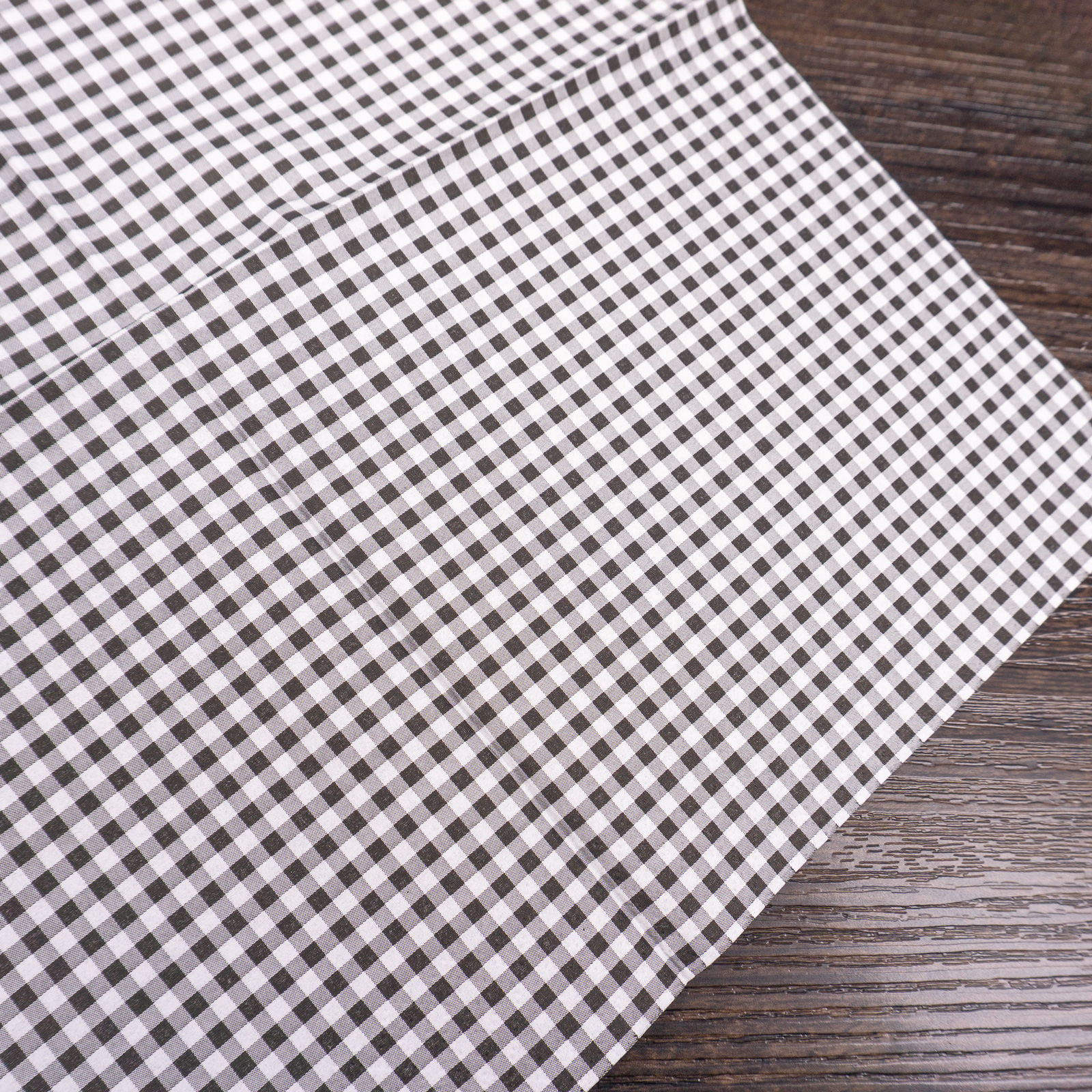 Papierservietten VICHY schwarz 20er Set