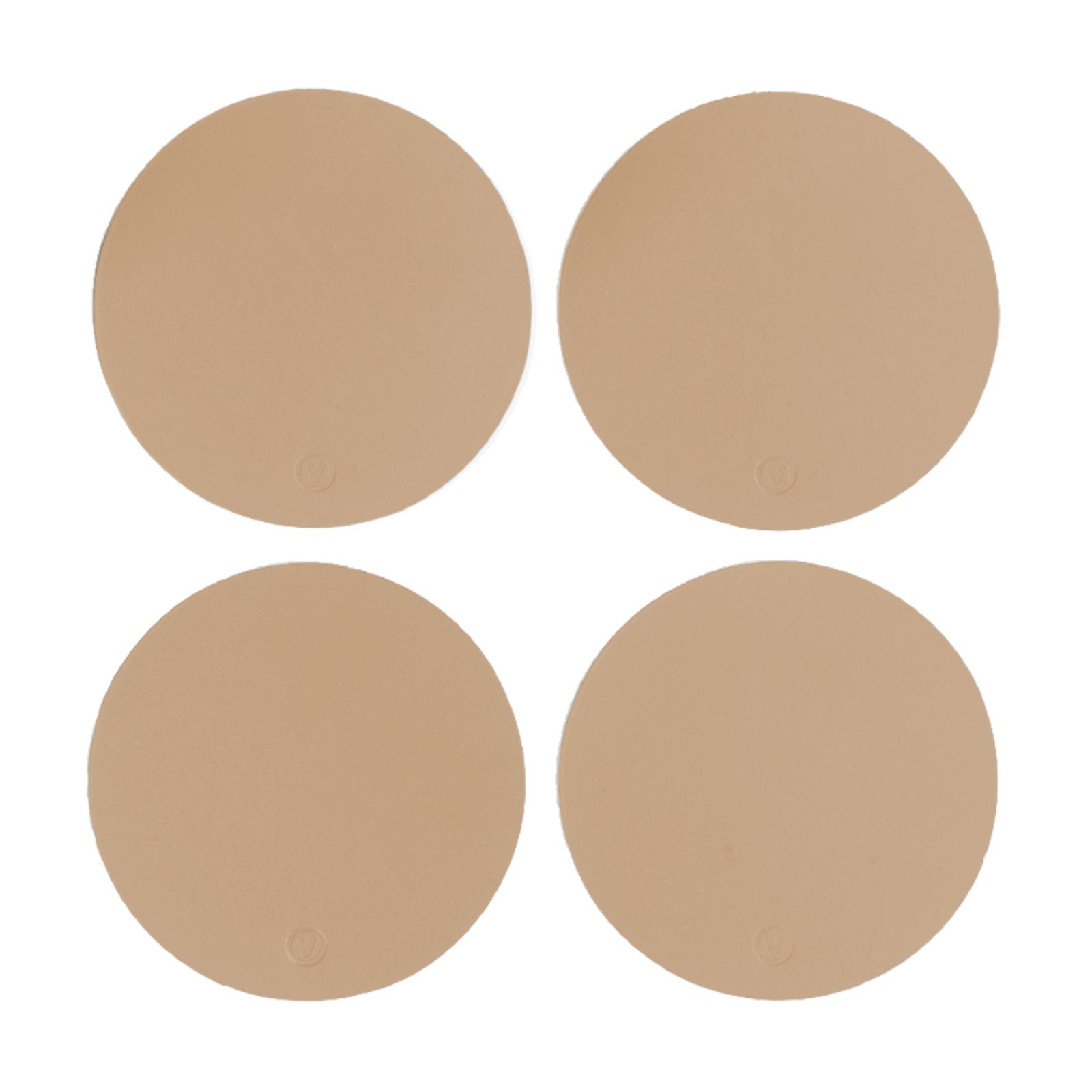 Ruca Round Coasters (x4) Ginger 