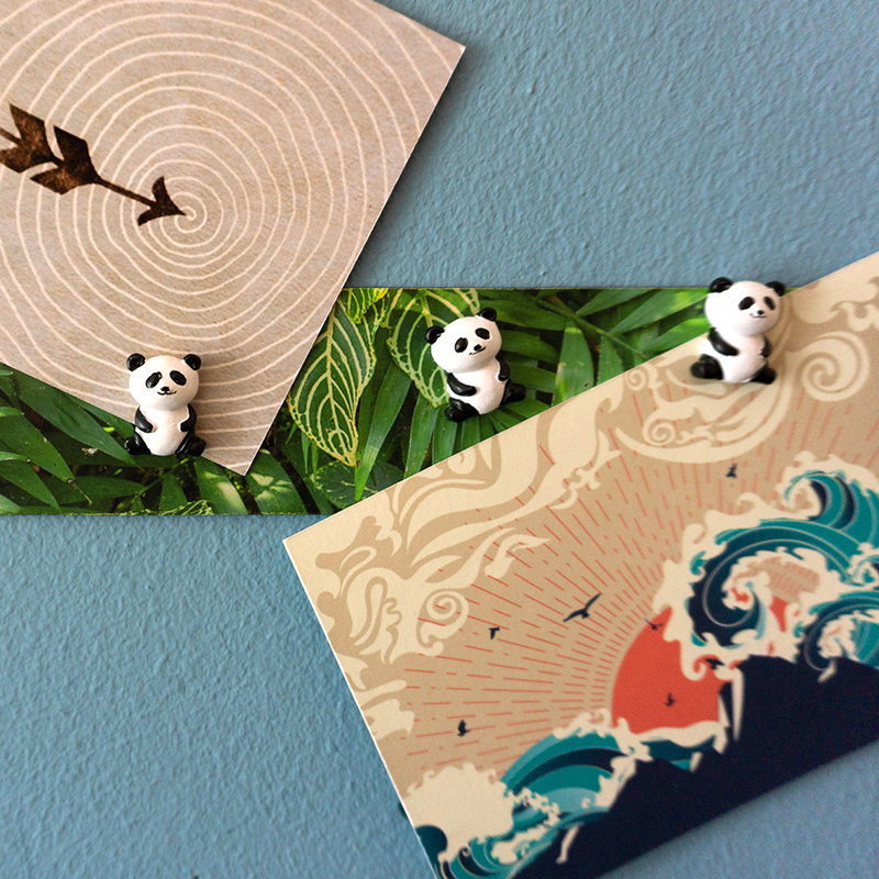 STORY BOX PANDA Magnete & Magnetleiste 