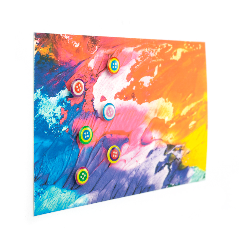 Magnete BUTTON 6er Set  